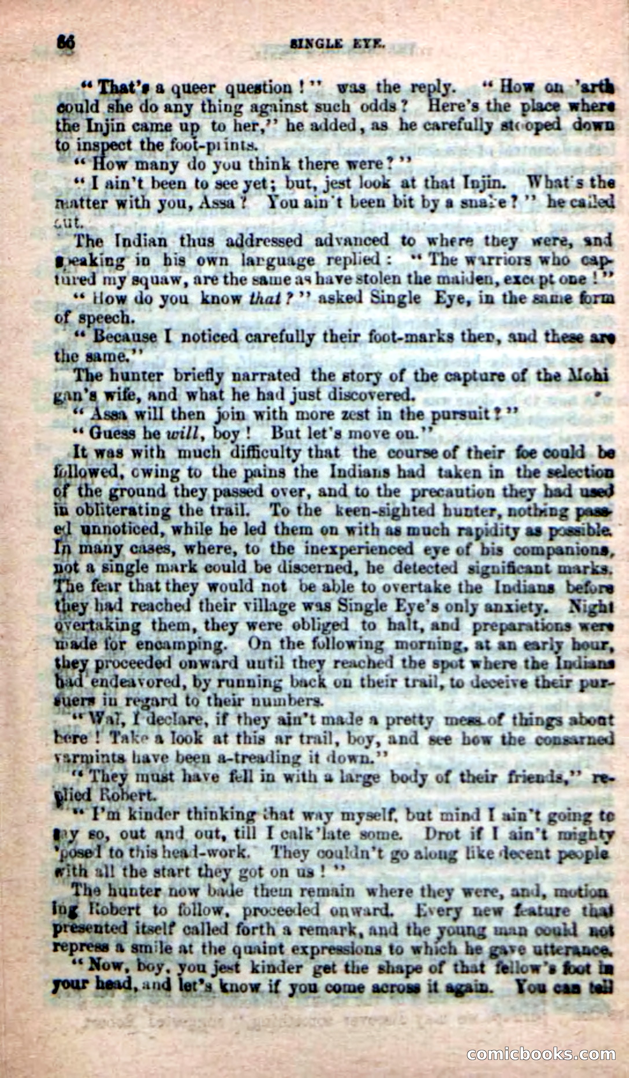 Beadle's New Dime Novels: Single Eye, the Scourge — page 82 of 100