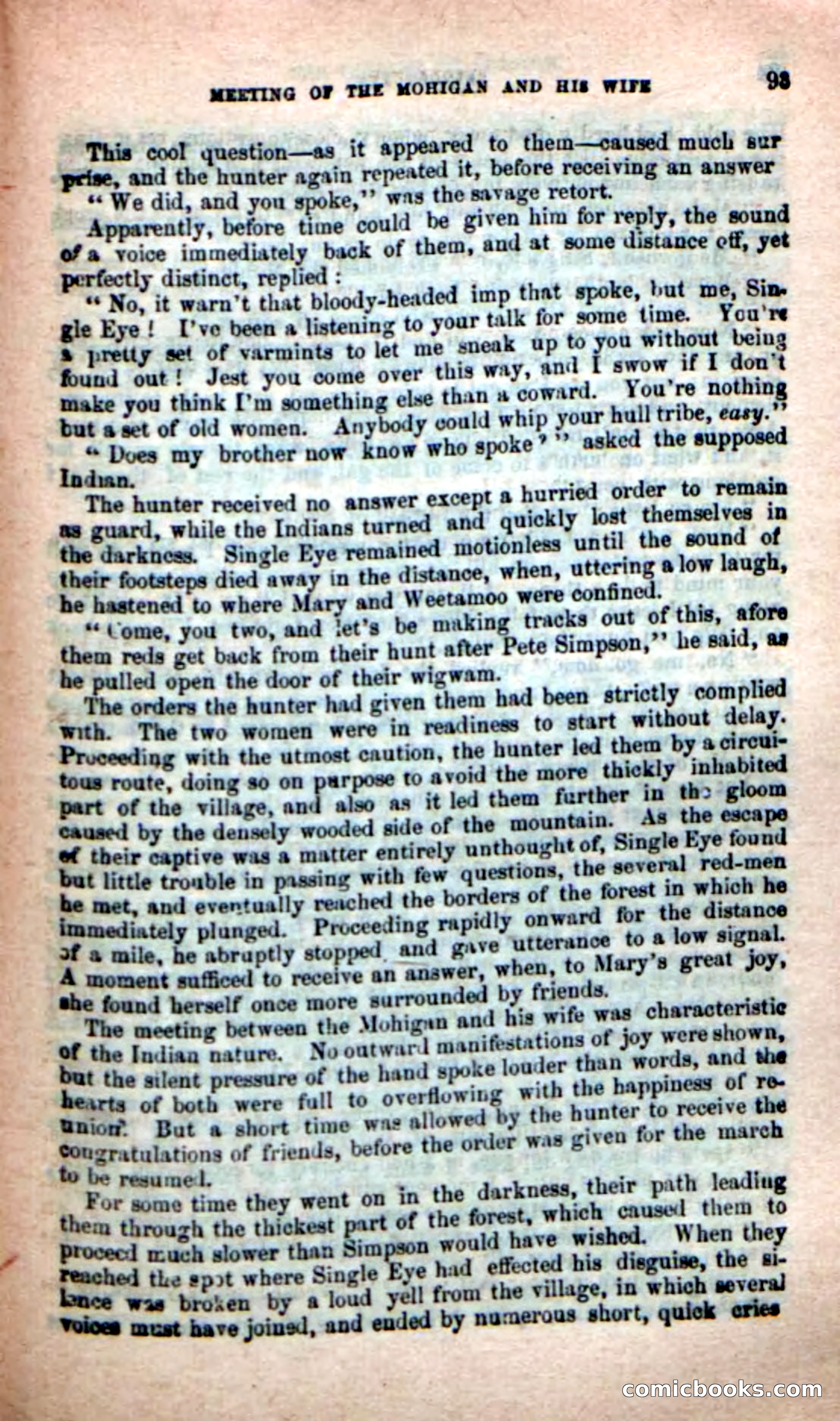Beadle's New Dime Novels: Single Eye, the Scourge — page 89 of 100