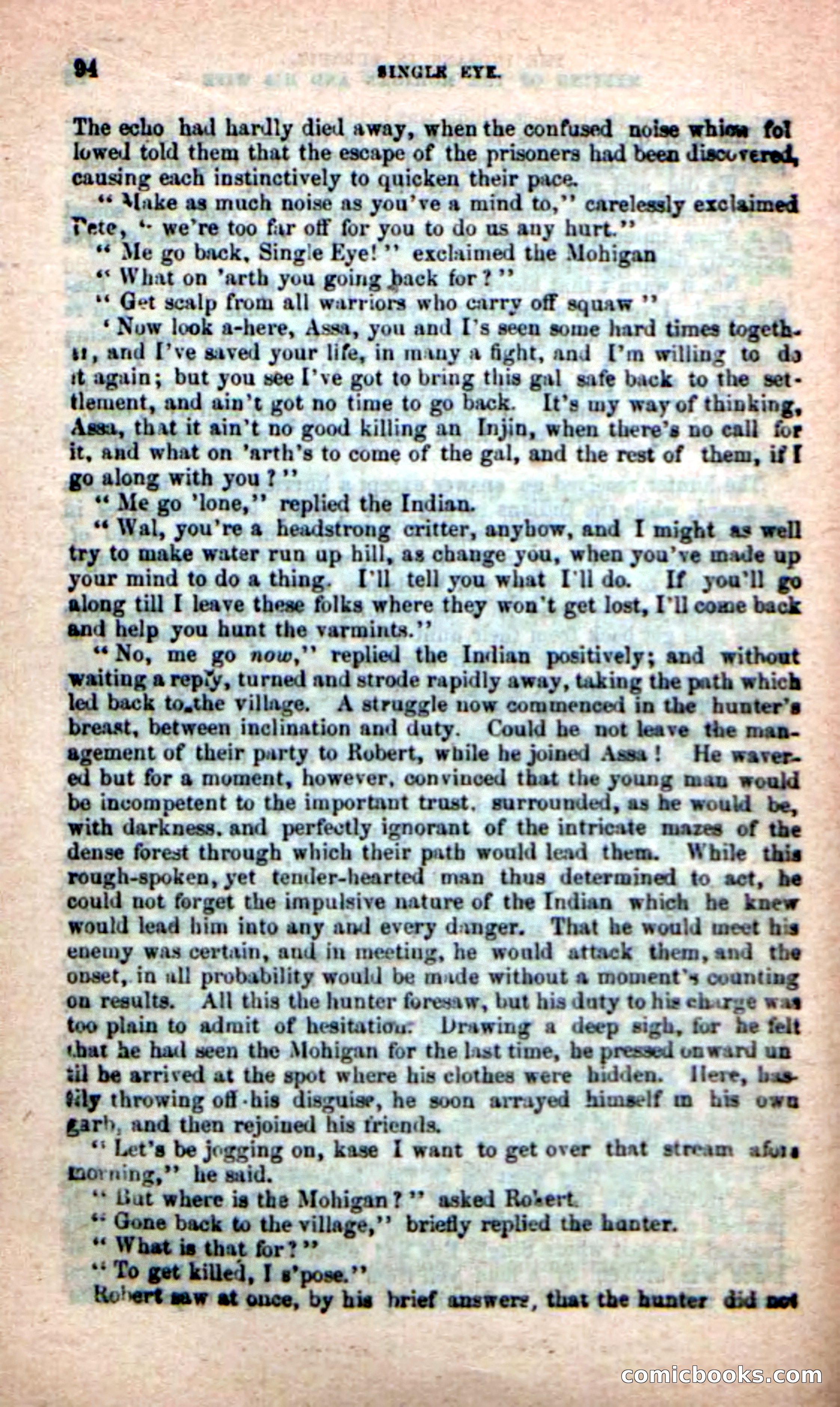 Beadle's New Dime Novels: Single Eye, the Scourge — page 90 of 100