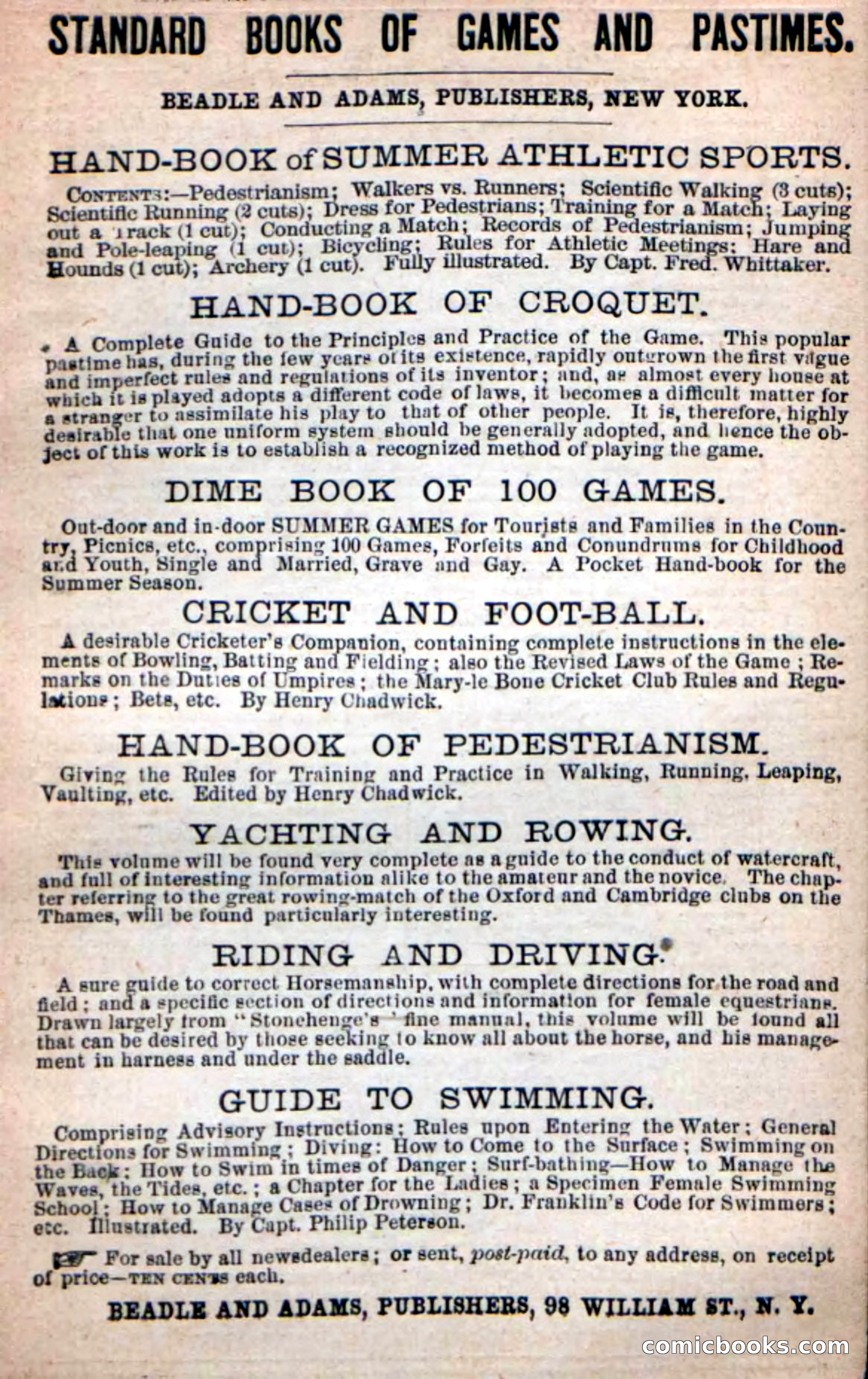 Beadle's New Dime Novels: Single Eye, the Scourge — page 99 of 100