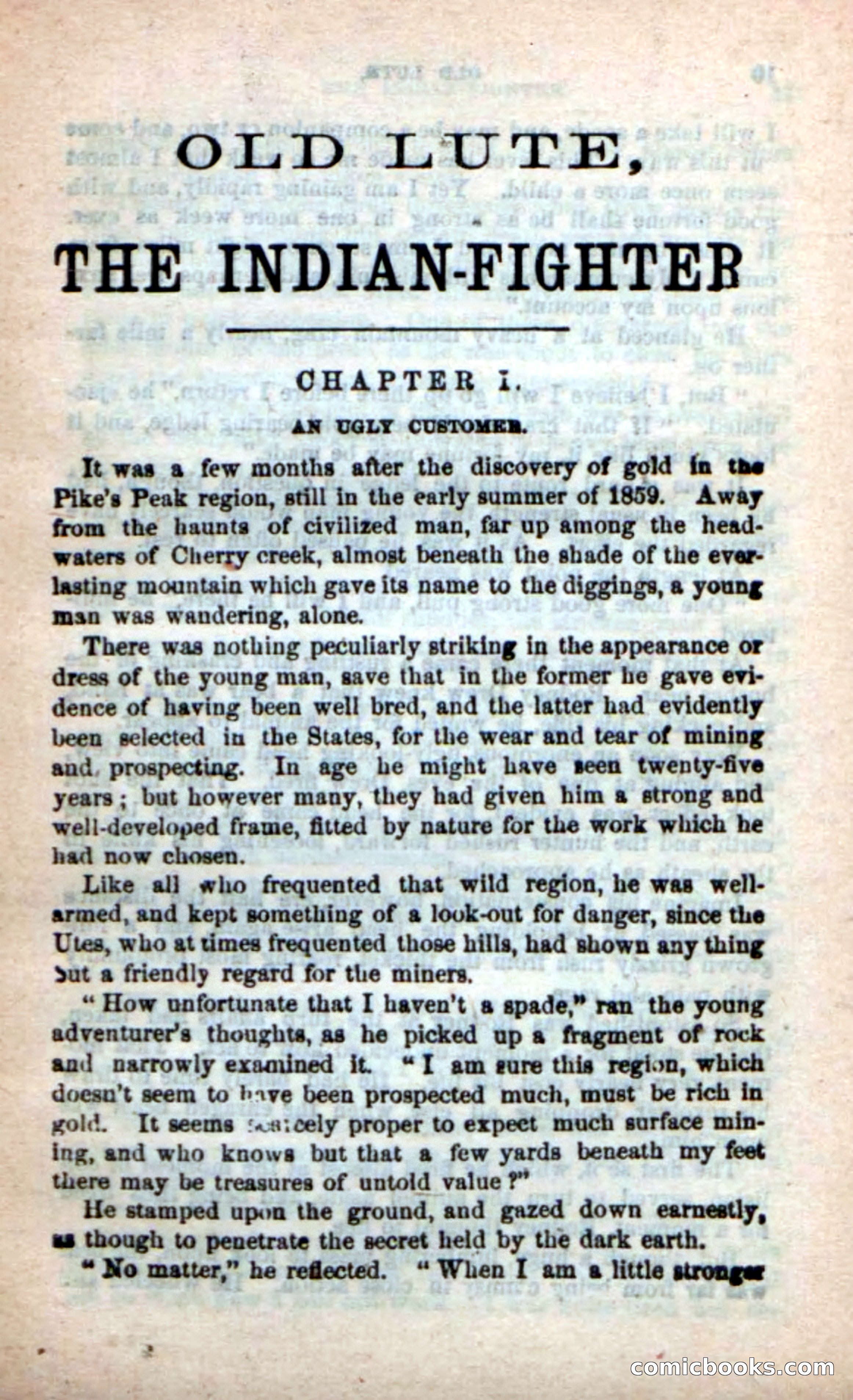 Old Lute, the Indian-Fighter — page 5 of 102