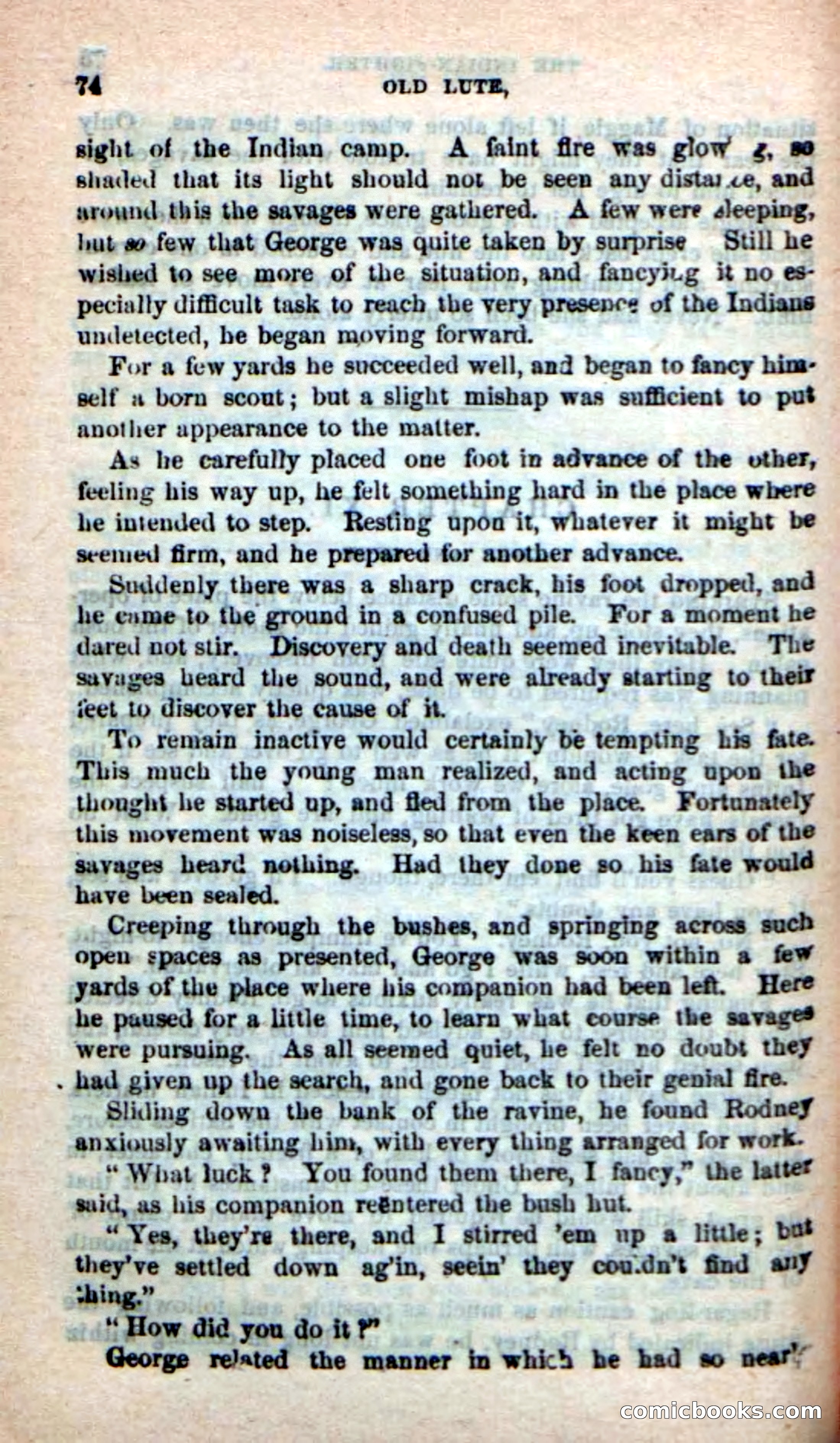 Old Lute, the Indian-Fighter — page 72 of 102