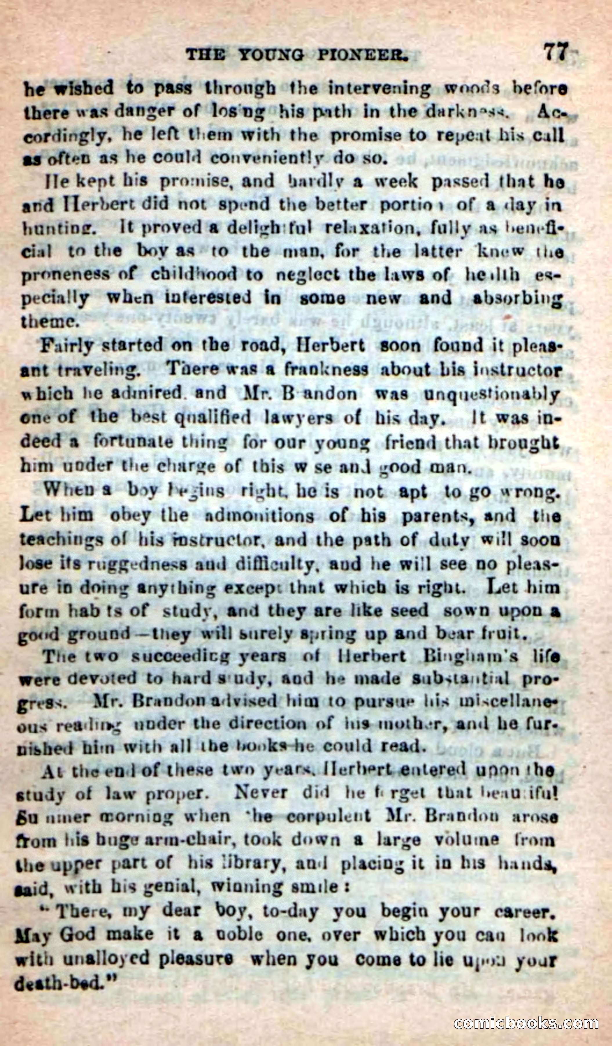 The Boy Pioneer — page 73 of 100