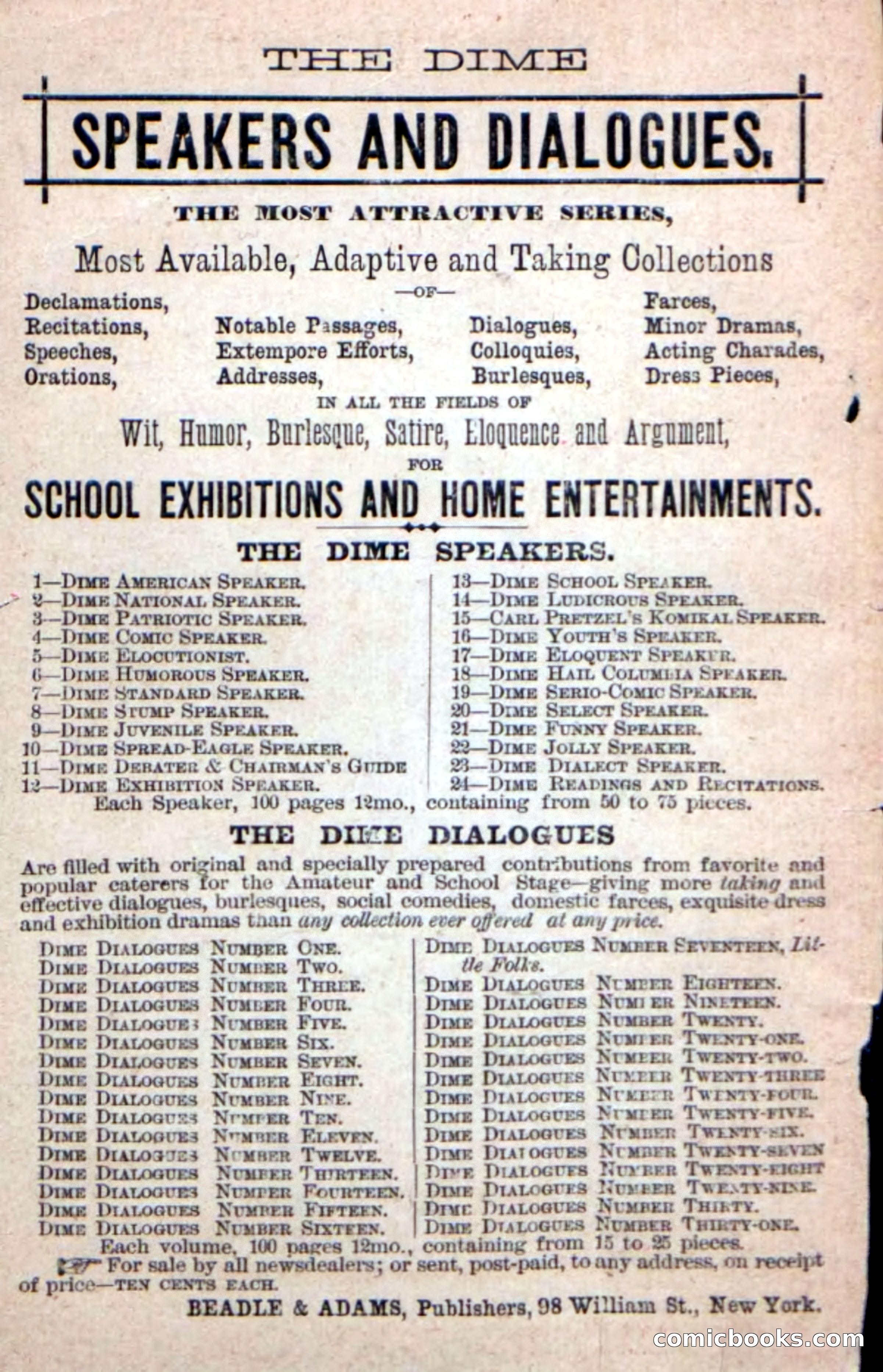 Beadle's New Dime Novels: Carson, the Guide — page 2 of 100