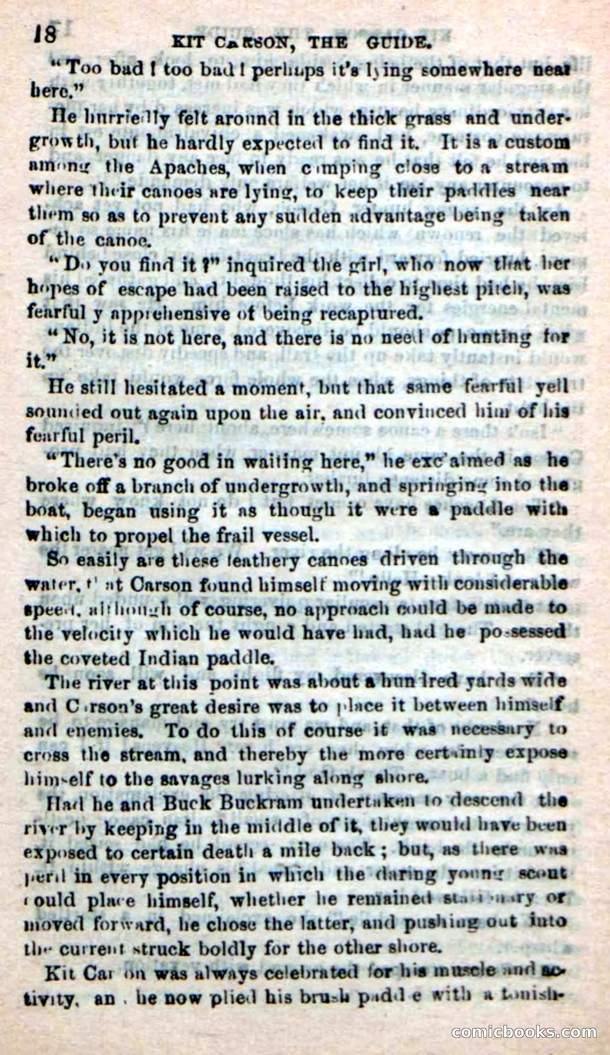 Beadle's New Dime Novels: Carson, the Guide — page 14 of 100