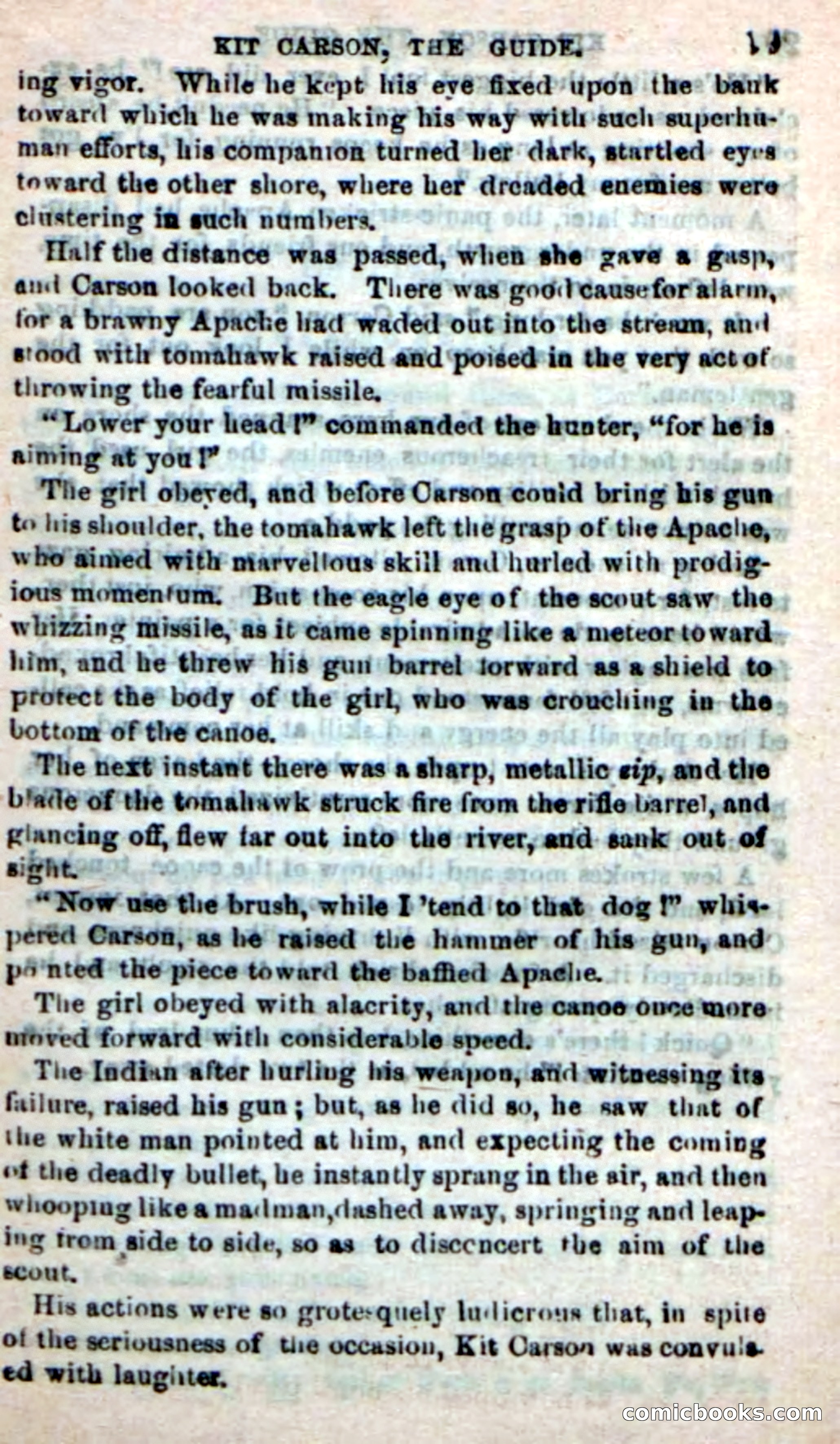 Beadle's New Dime Novels: Carson, the Guide — page 15 of 100