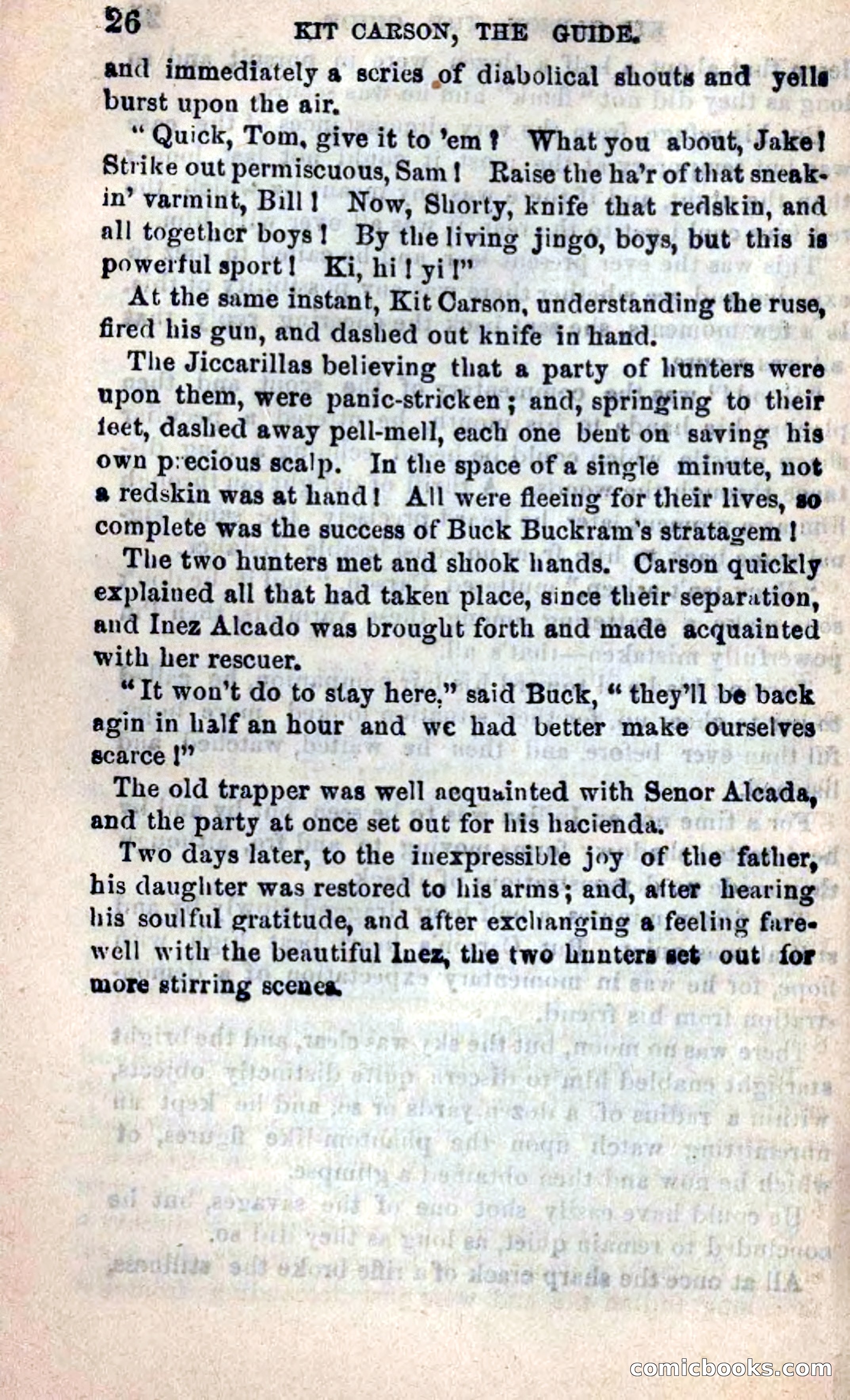 Beadle's New Dime Novels: Carson, the Guide — page 22 of 100