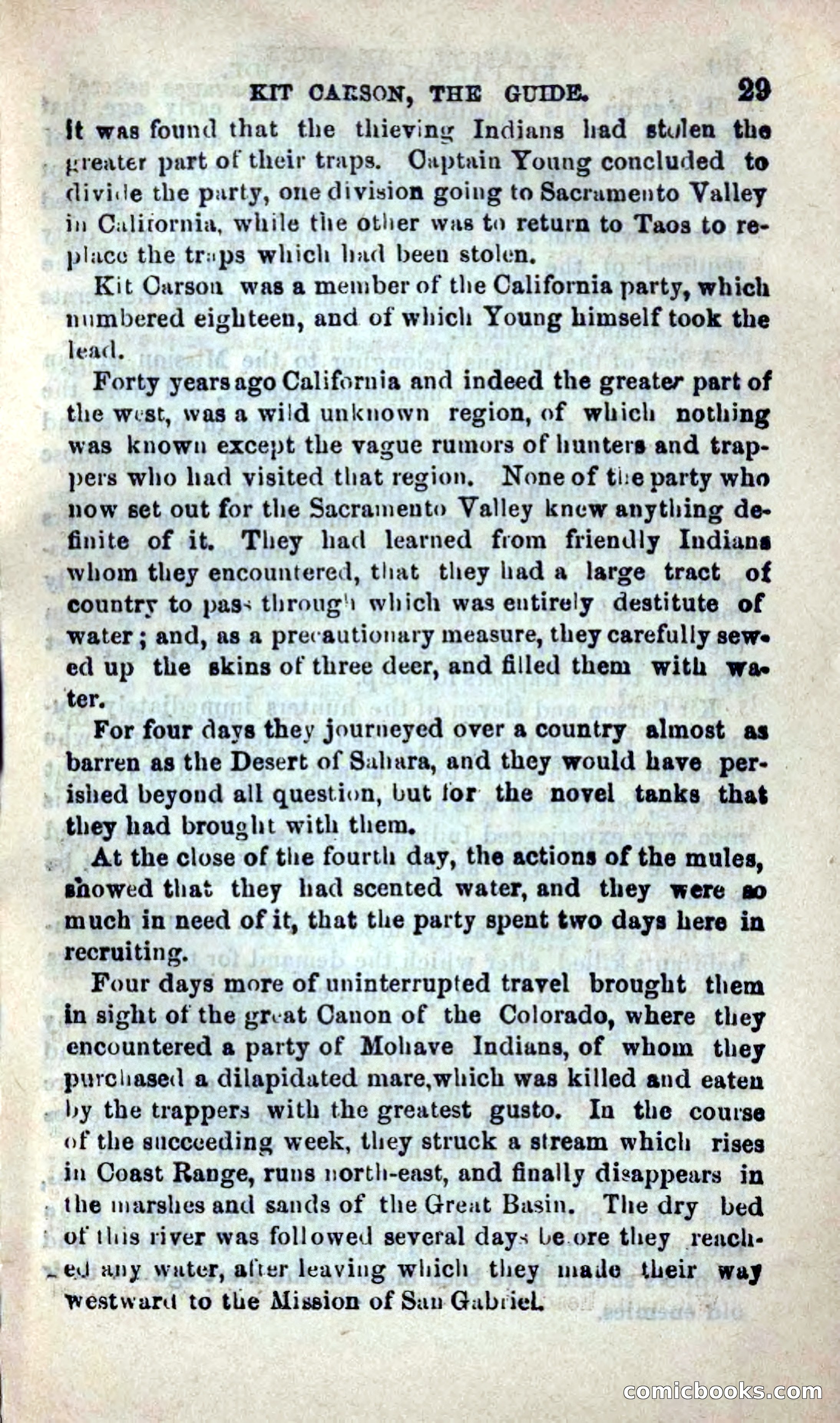Beadle's New Dime Novels: Carson, the Guide — page 25 of 100