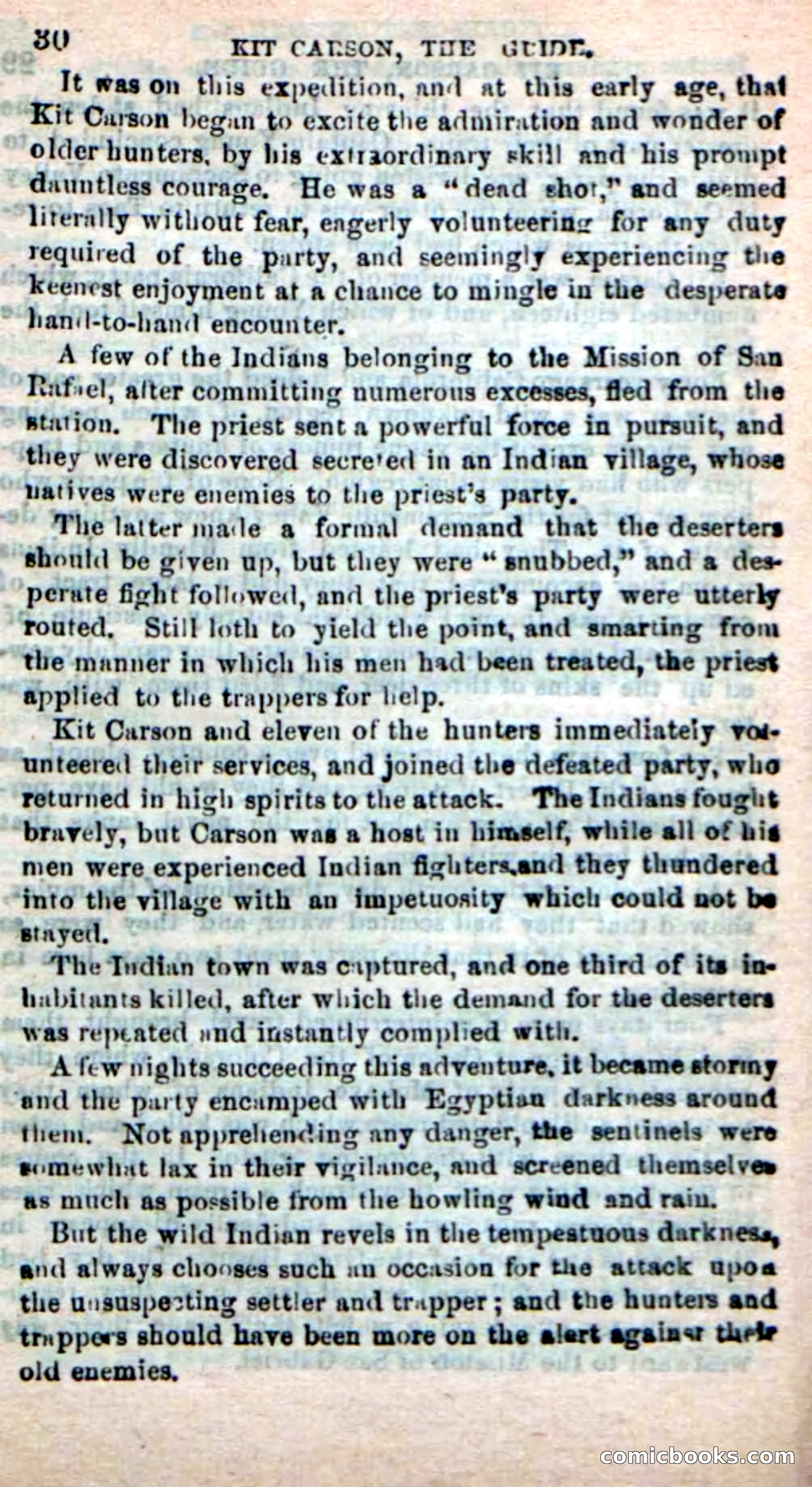 Beadle's New Dime Novels: Carson, the Guide — page 26 of 100