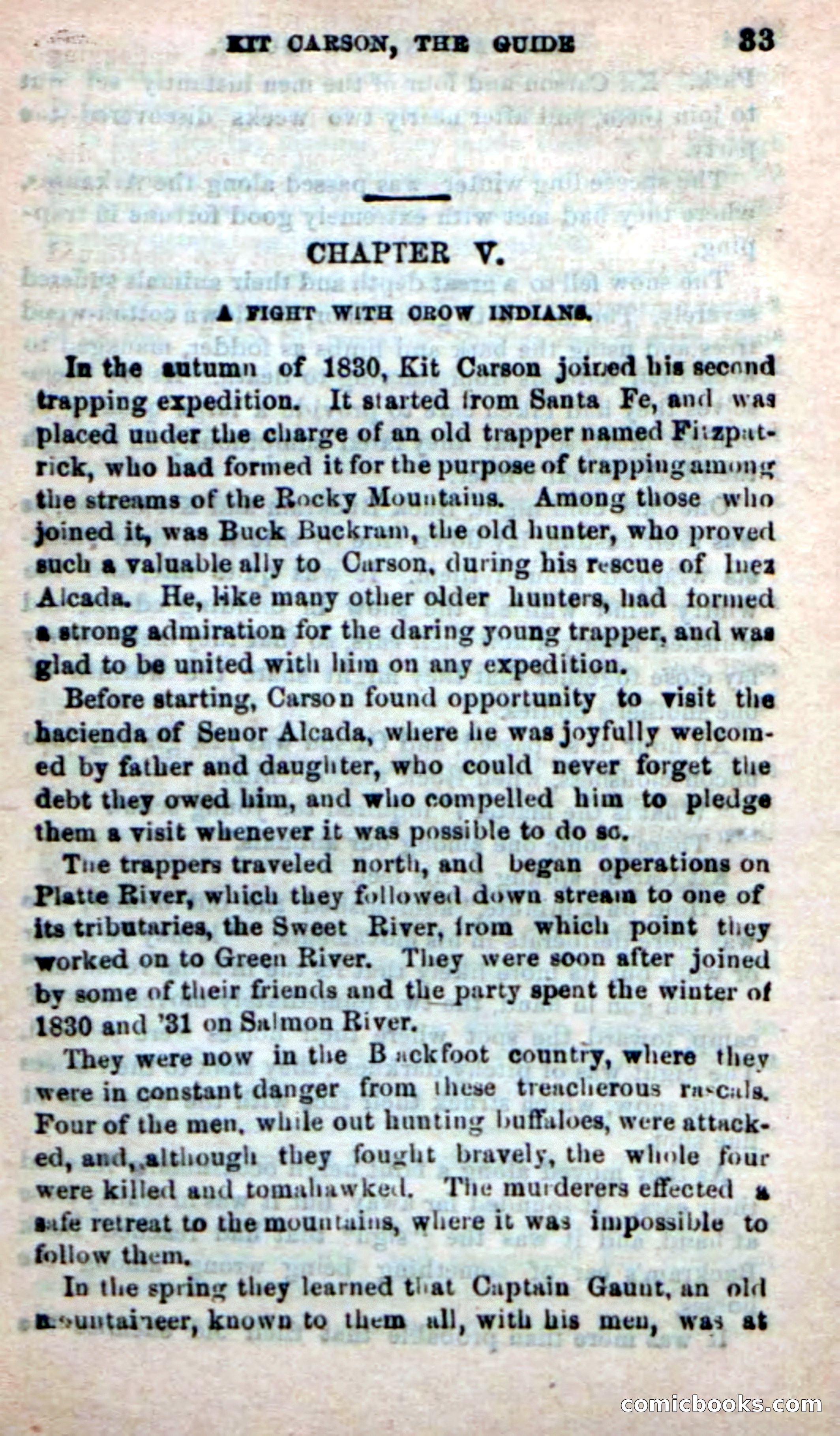 Beadle's New Dime Novels: Carson, the Guide — page 29 of 100