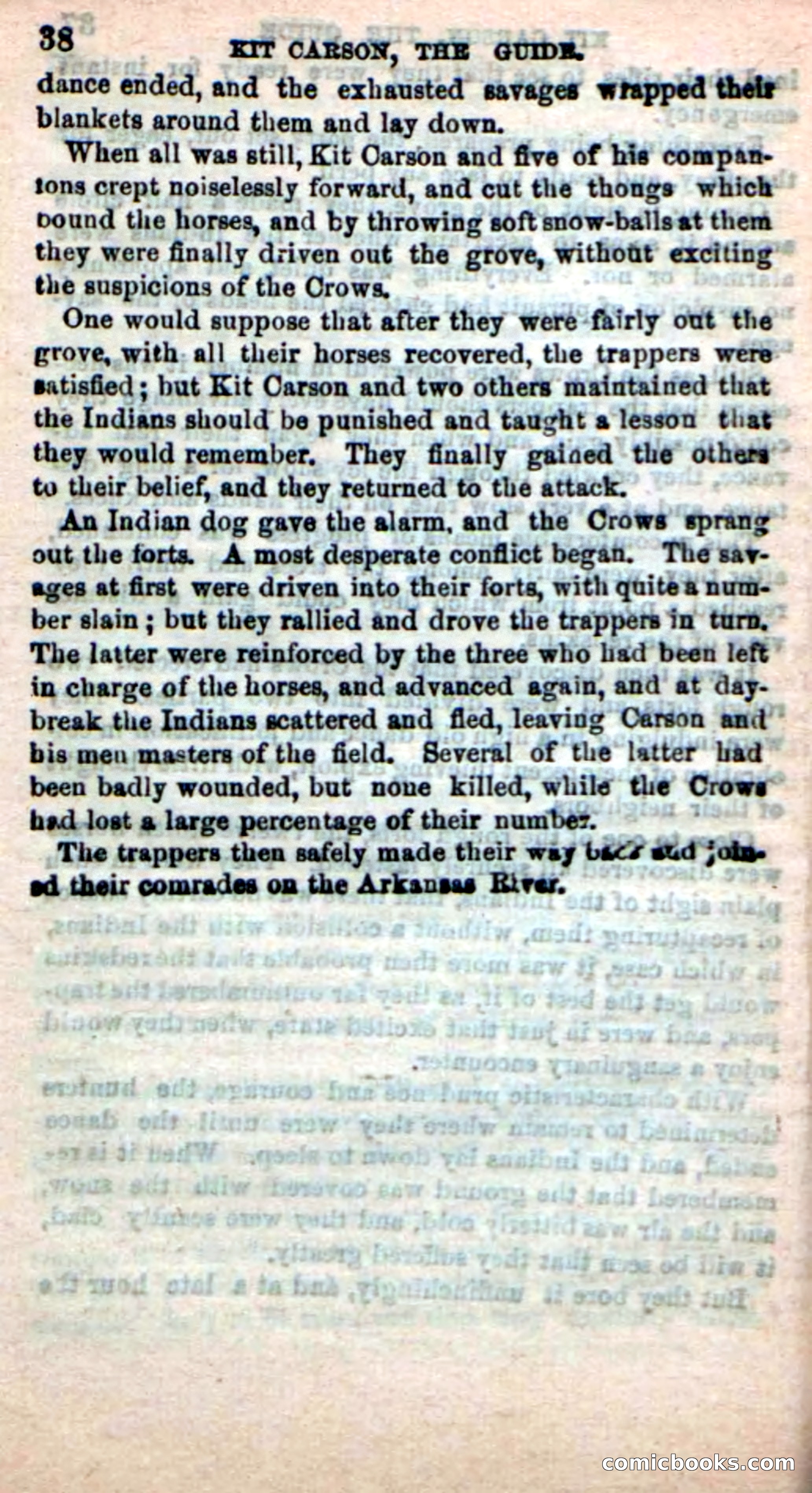 Beadle's New Dime Novels: Carson, the Guide — page 34 of 100