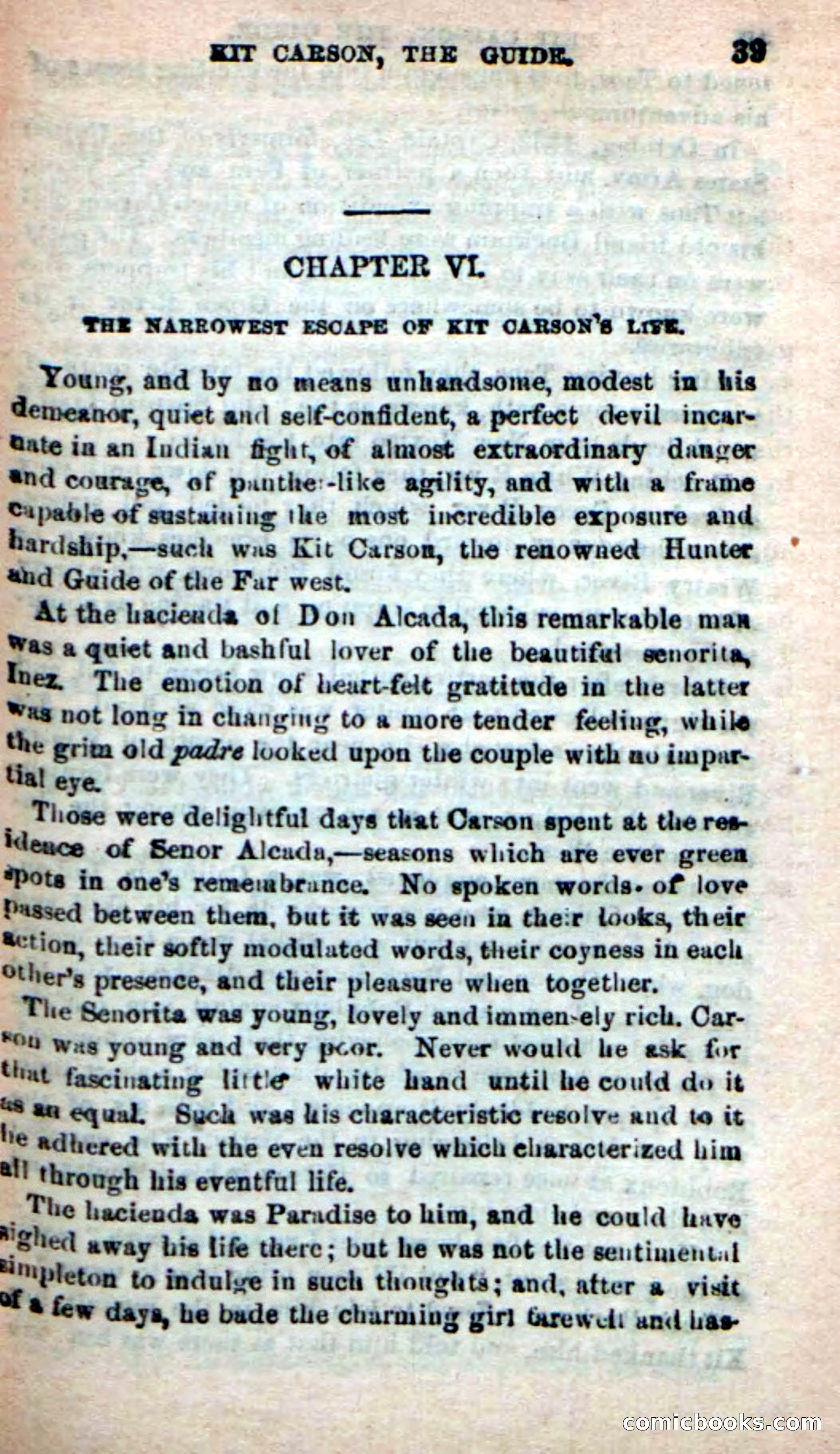 Beadle's New Dime Novels: Carson, the Guide — page 35 of 100