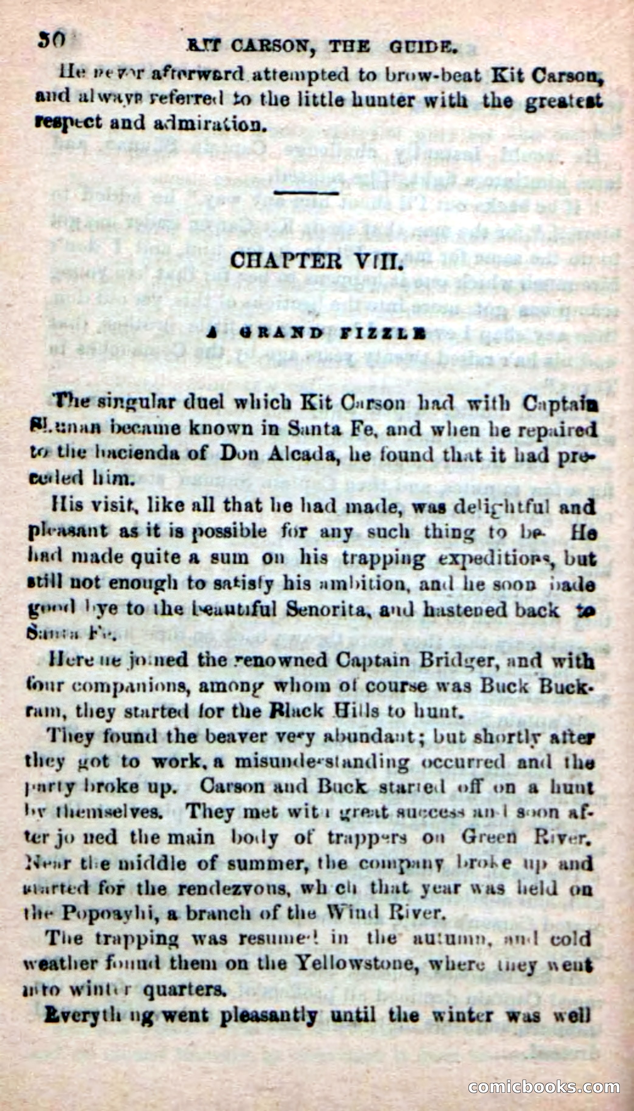 Beadle's New Dime Novels: Carson, the Guide — page 46 of 100