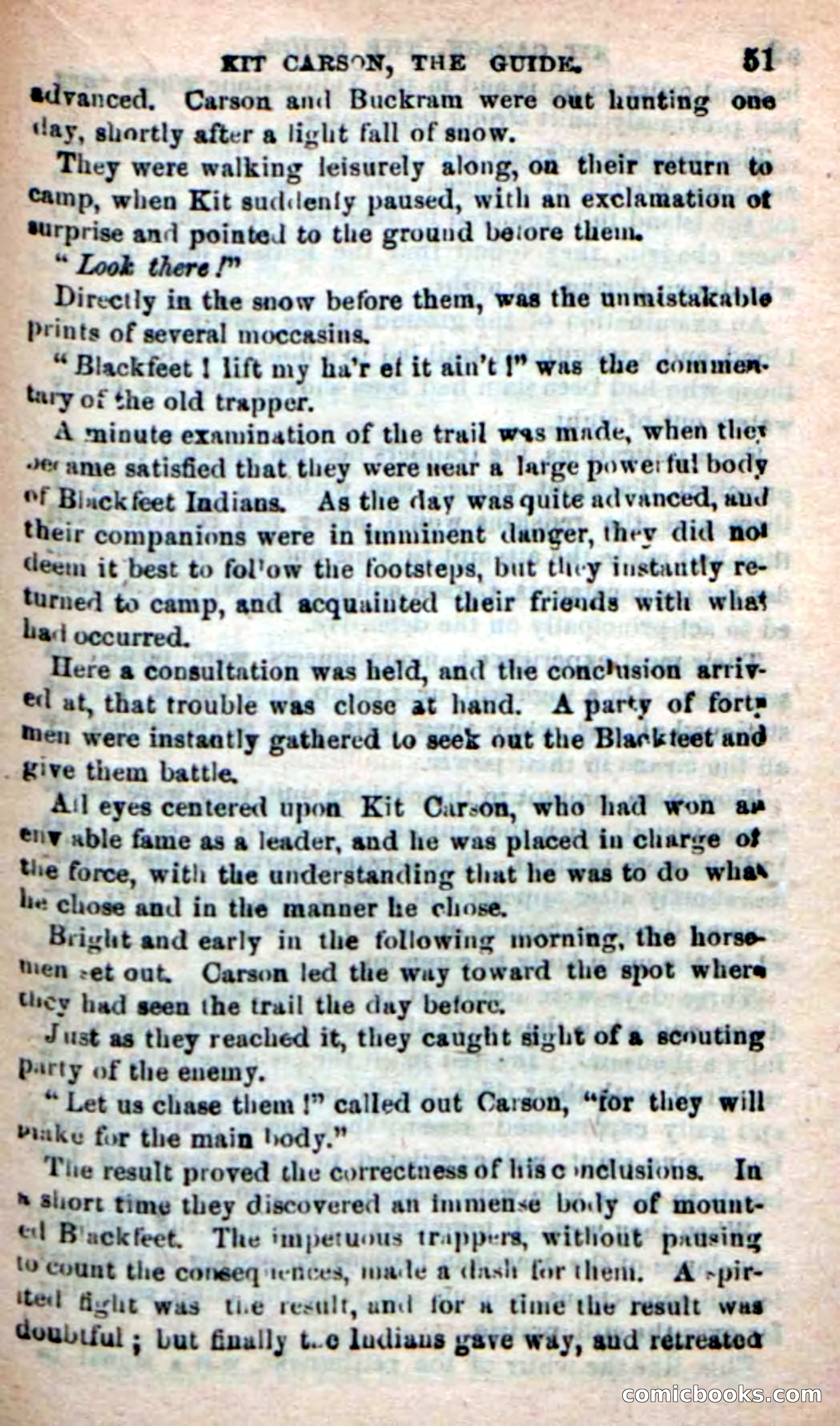 Beadle's New Dime Novels: Carson, the Guide — page 47 of 100