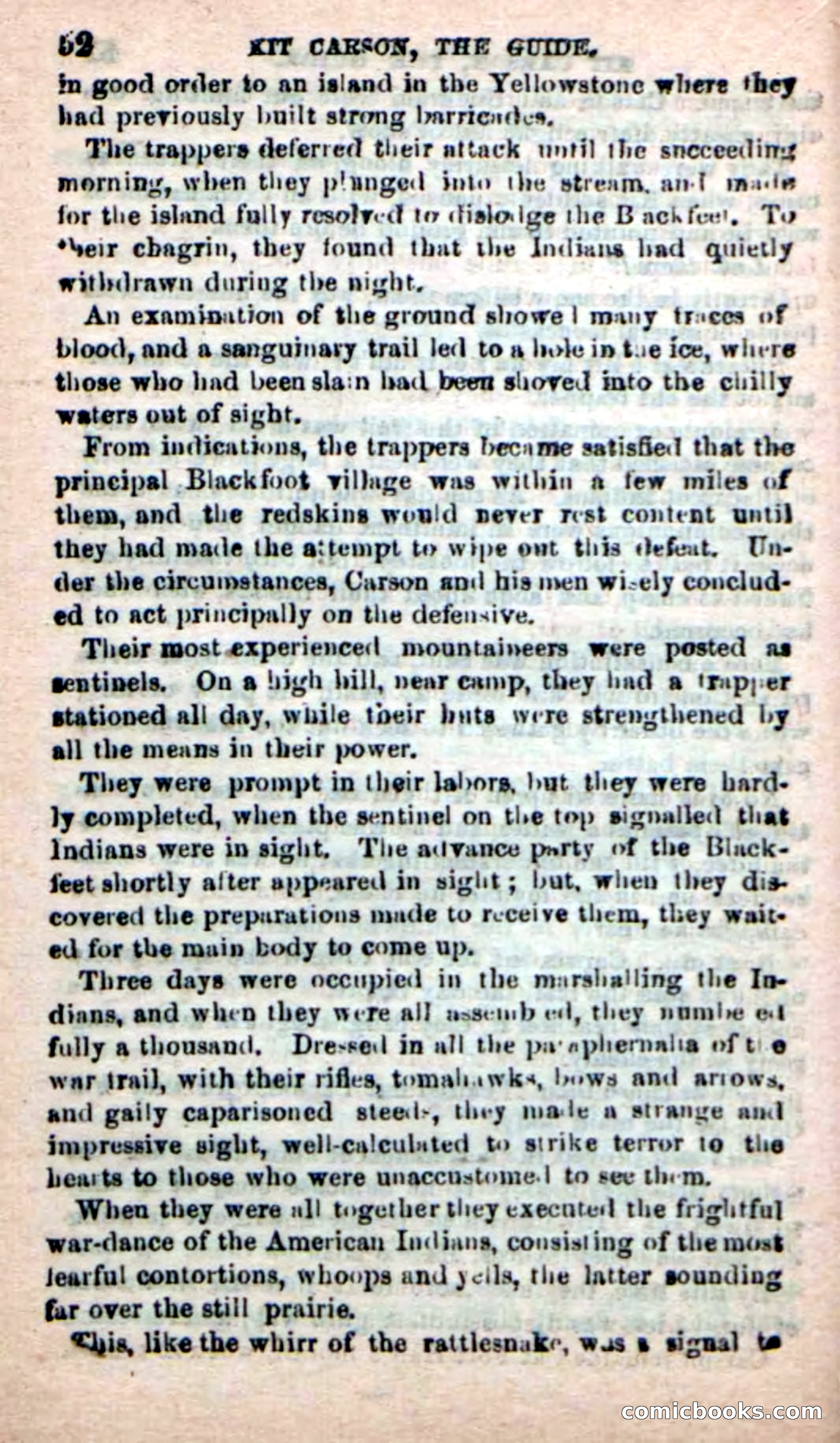 Beadle's New Dime Novels: Carson, the Guide — page 48 of 100