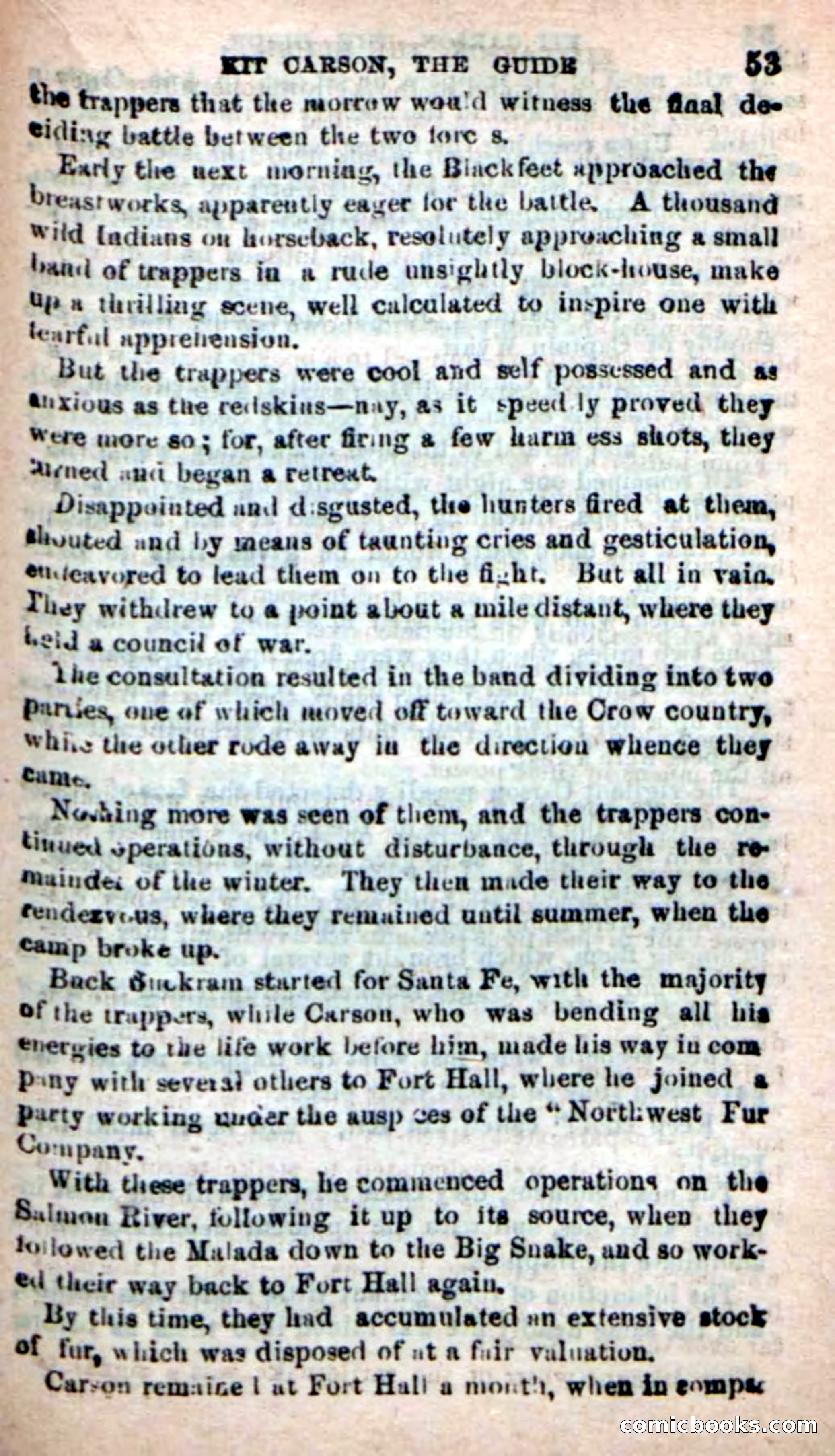 Beadle's New Dime Novels: Carson, the Guide — page 49 of 100