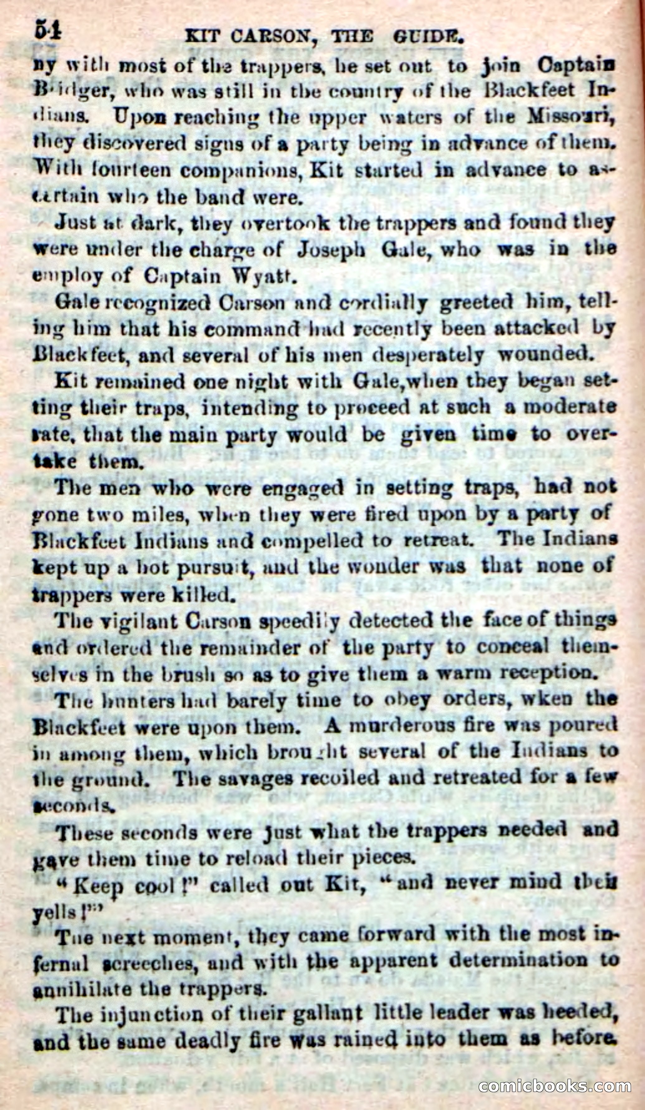 Beadle's New Dime Novels: Carson, the Guide — page 50 of 100