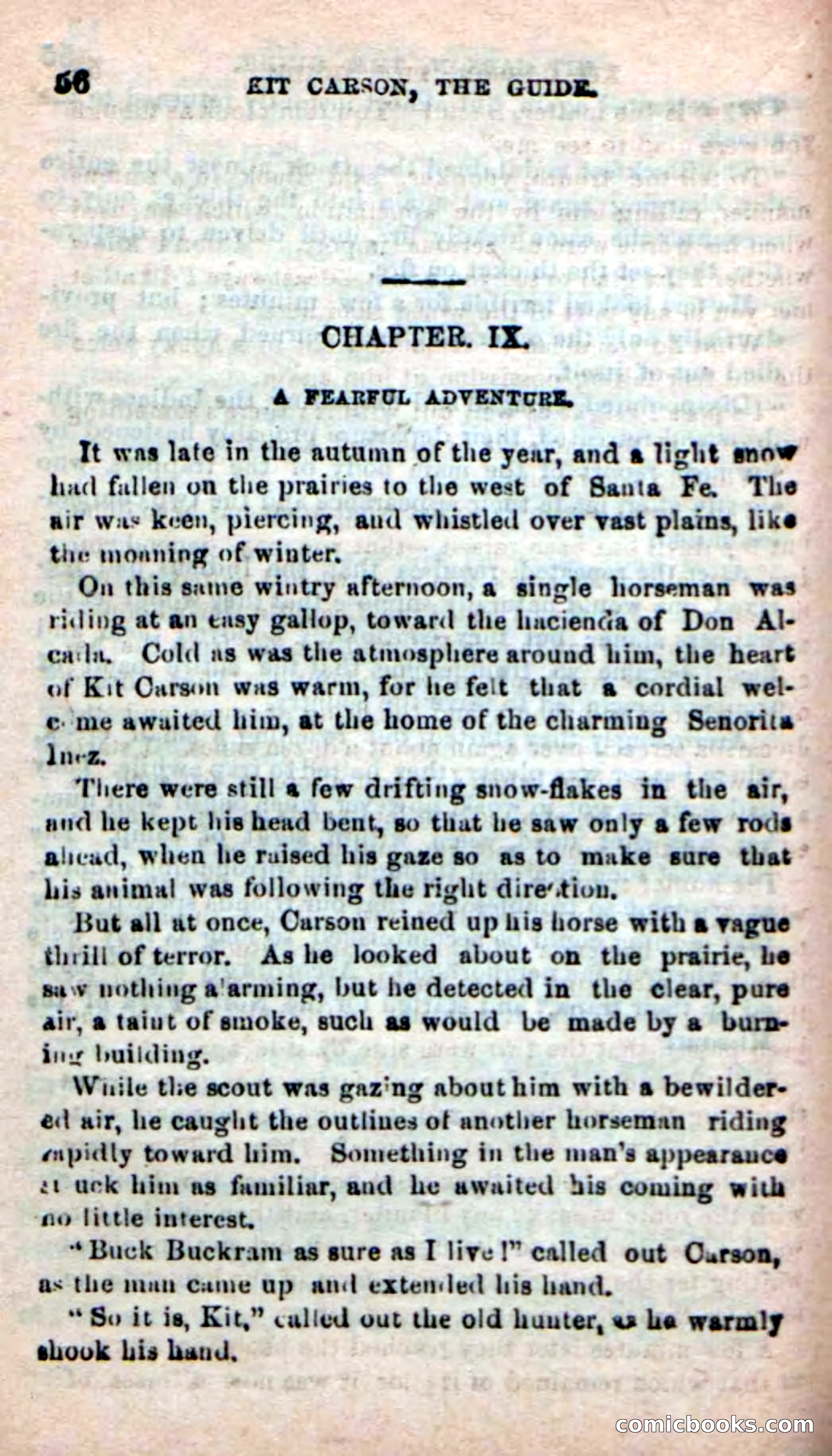 Beadle's New Dime Novels: Carson, the Guide — page 52 of 100