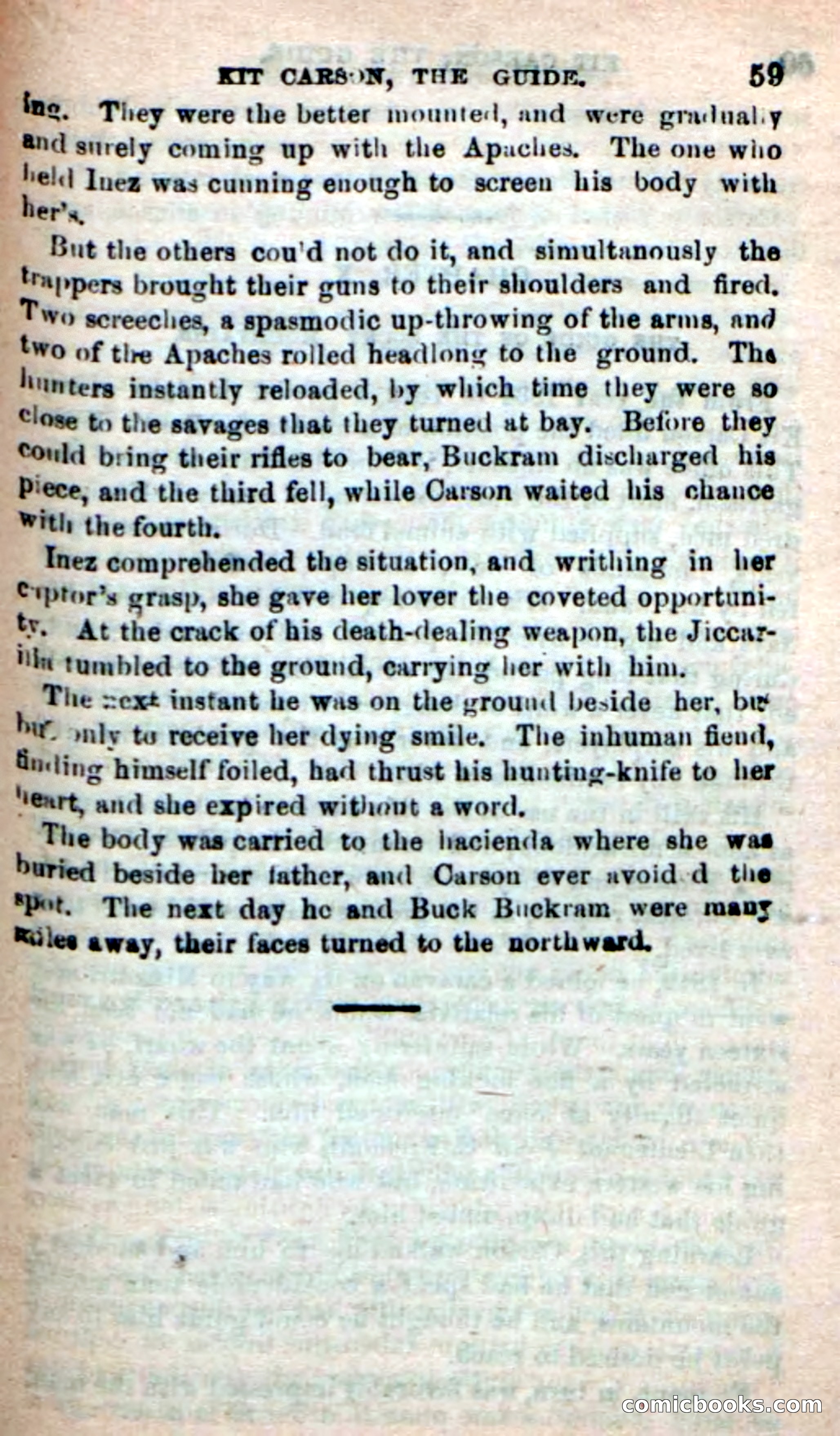 Beadle's New Dime Novels: Carson, the Guide — page 55 of 100