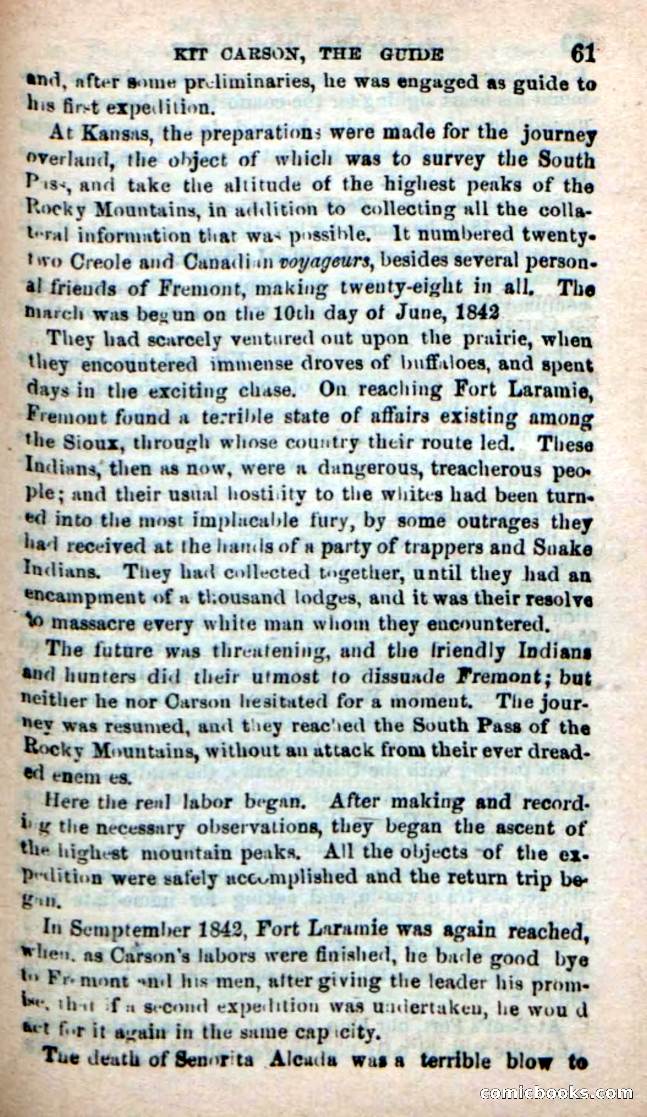 Beadle's New Dime Novels: Carson, the Guide — page 57 of 100