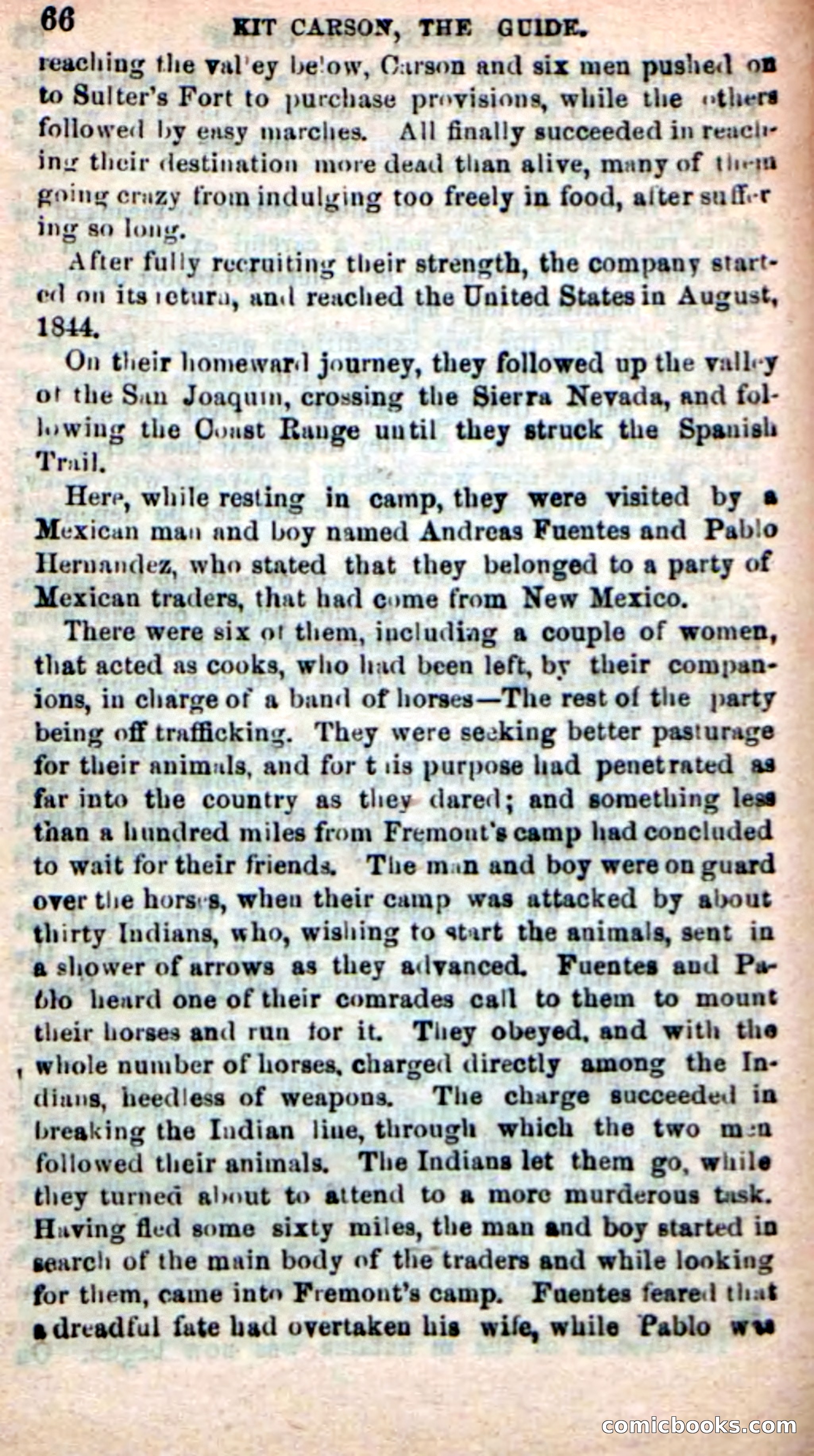 Beadle's New Dime Novels: Carson, the Guide — page 62 of 100