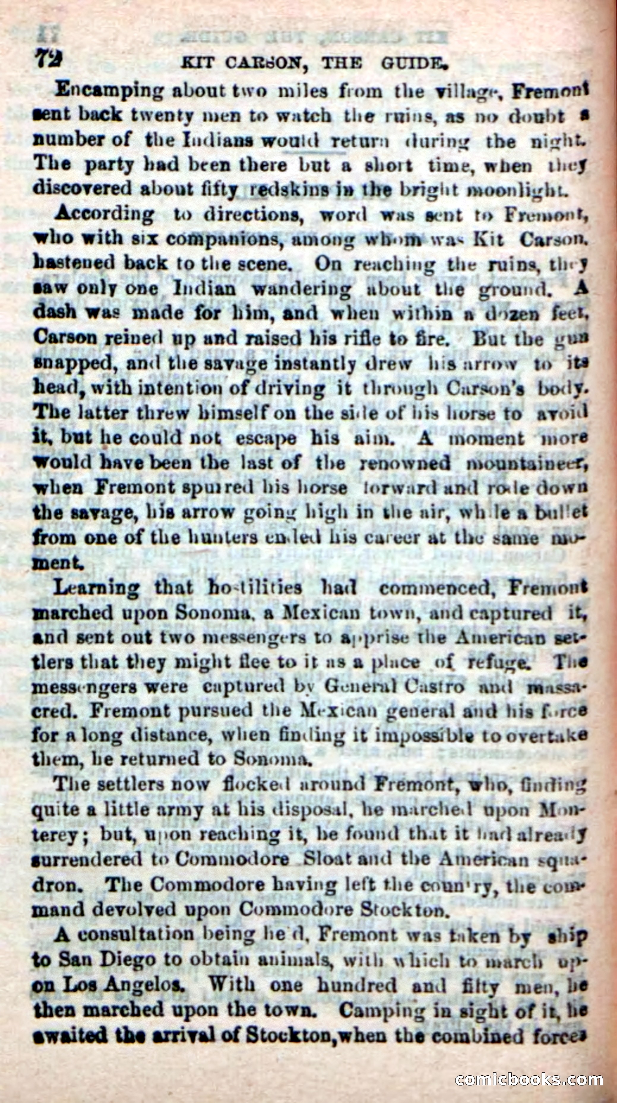 Beadle's New Dime Novels: Carson, the Guide — page 68 of 100
