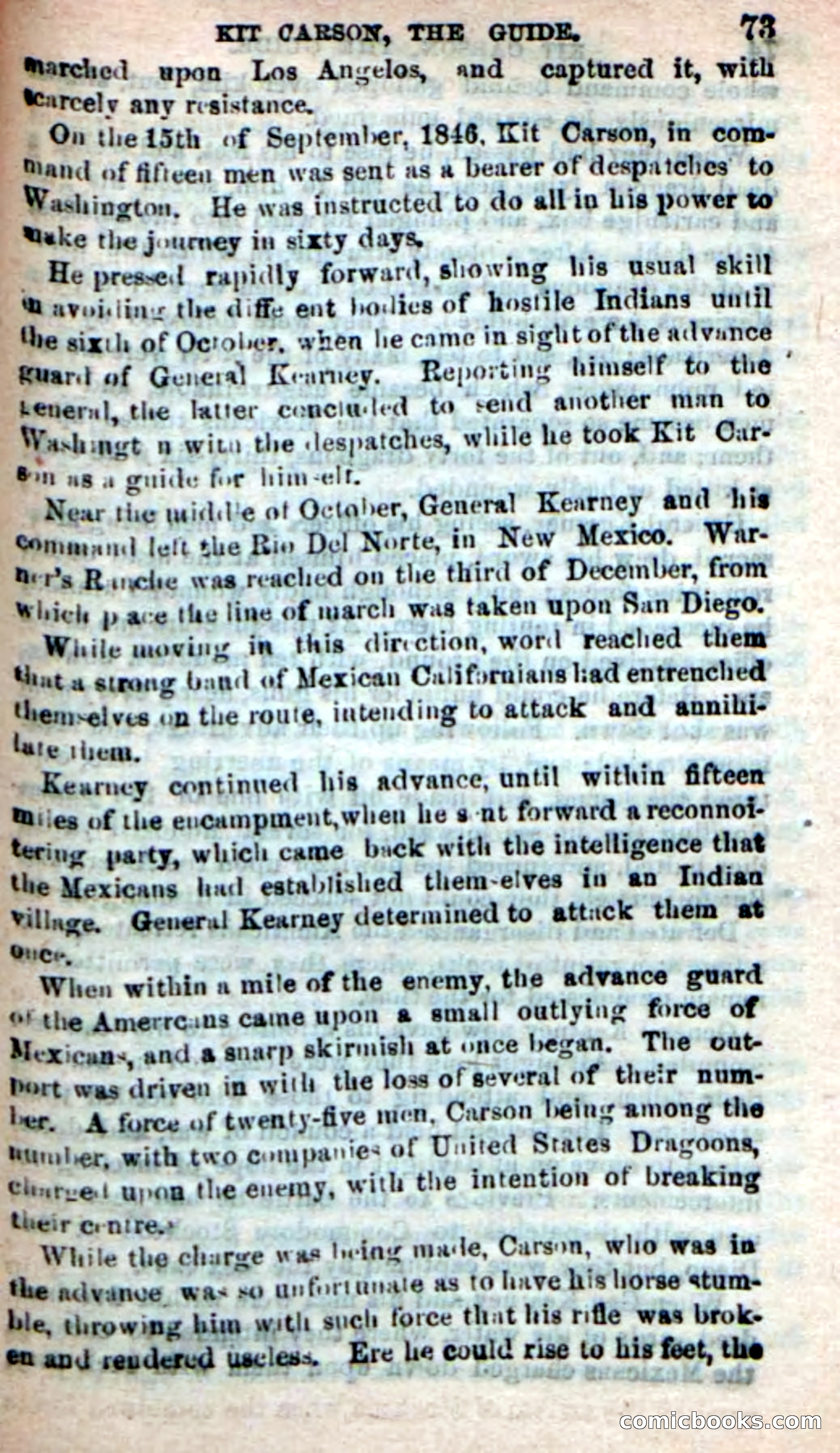 Beadle's New Dime Novels: Carson, the Guide — page 69 of 100