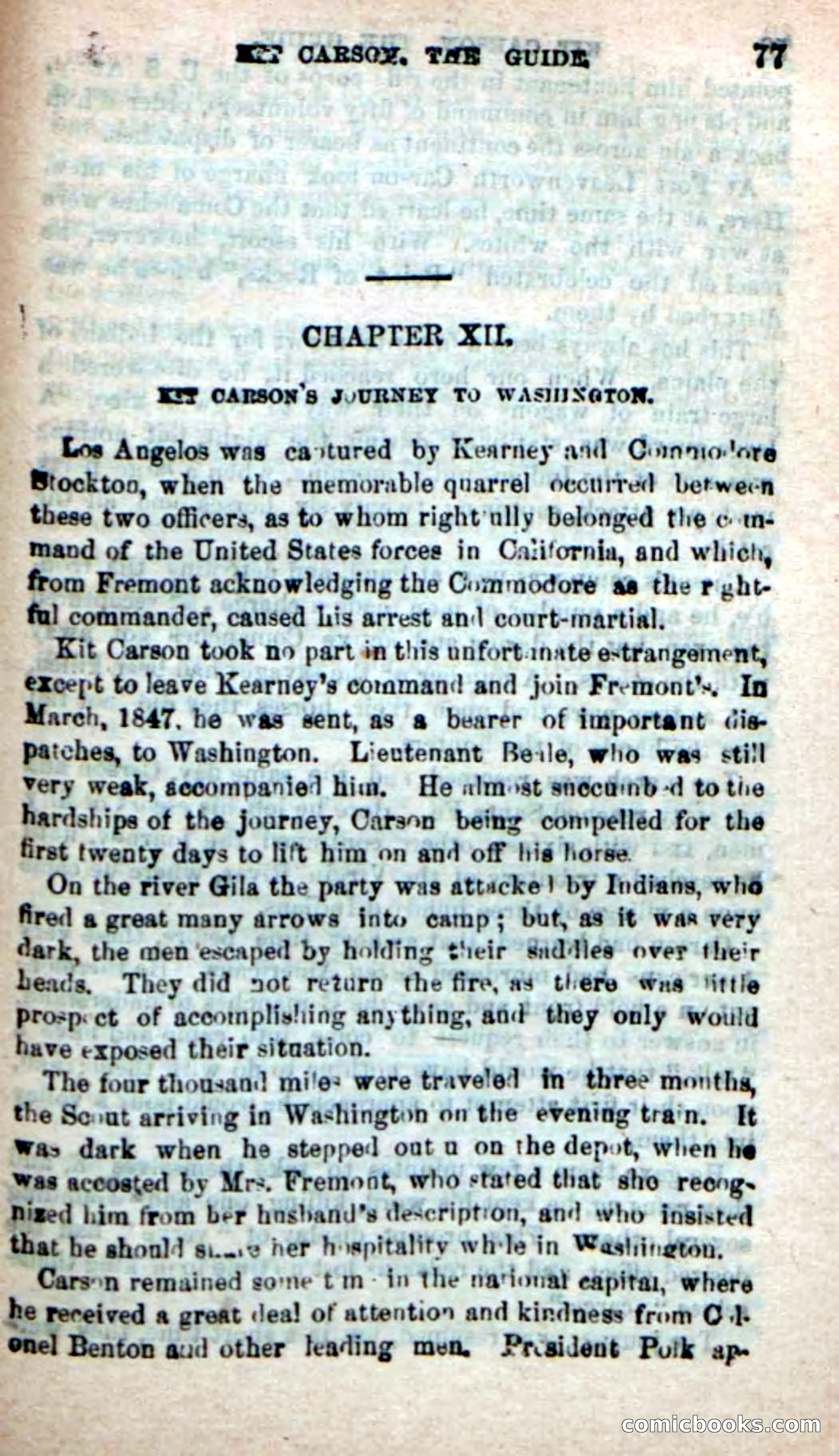 Beadle's New Dime Novels: Carson, the Guide — page 73 of 100
