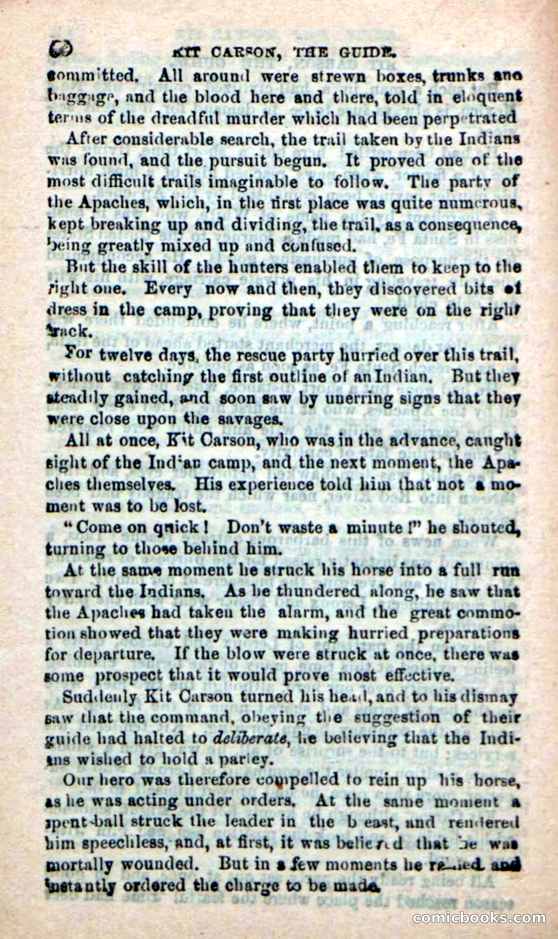 Beadle's New Dime Novels: Carson, the Guide — page 86 of 100
