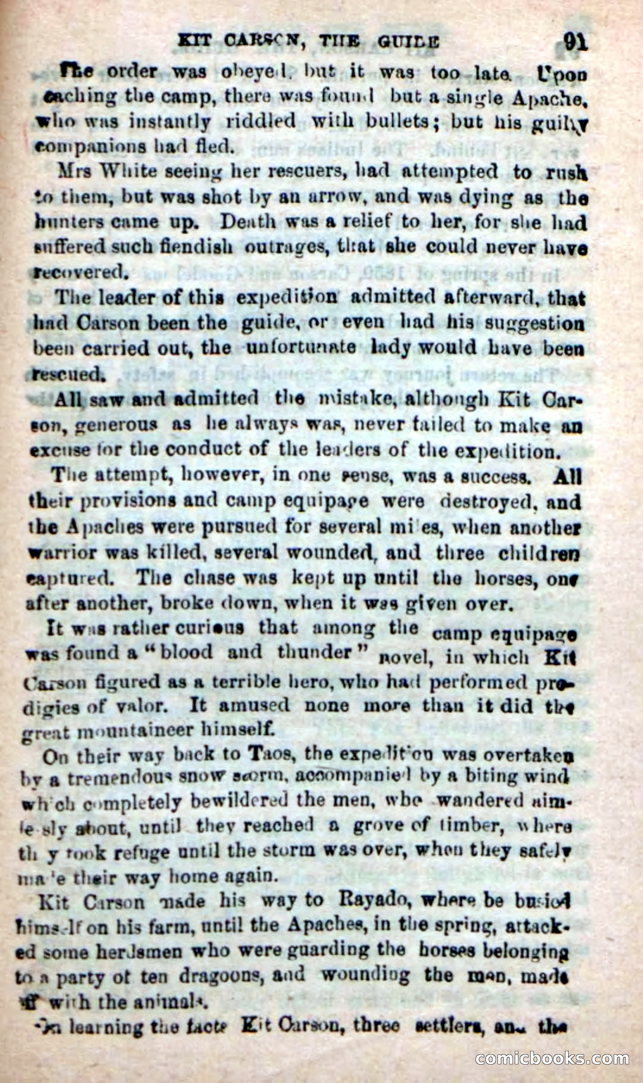 Beadle's New Dime Novels: Carson, the Guide — page 87 of 100