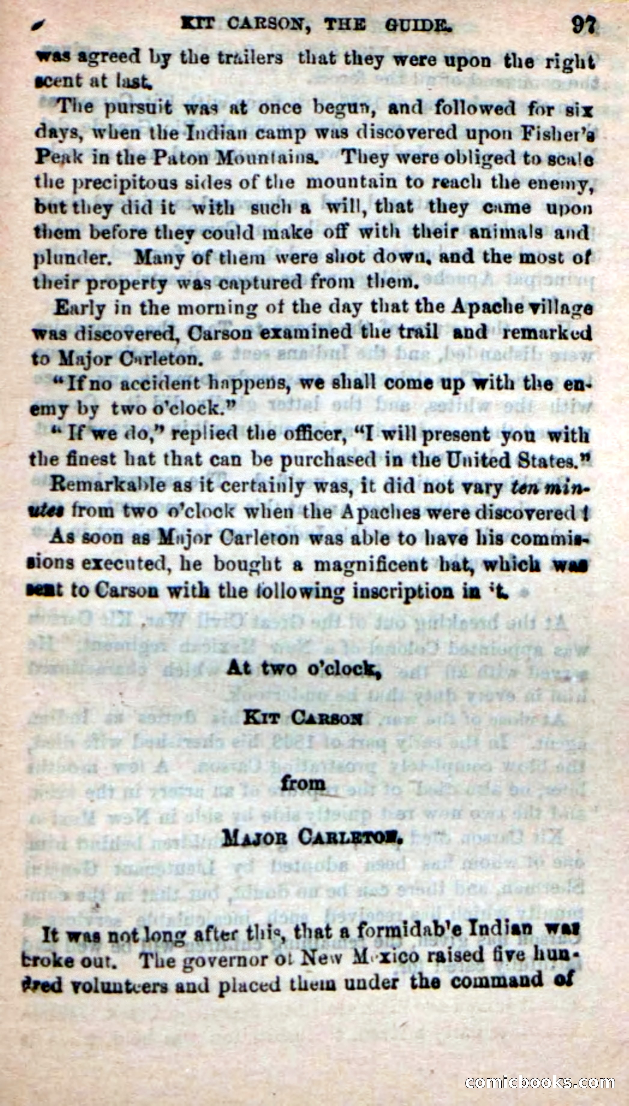 Beadle's New Dime Novels: Carson, the Guide — page 93 of 100