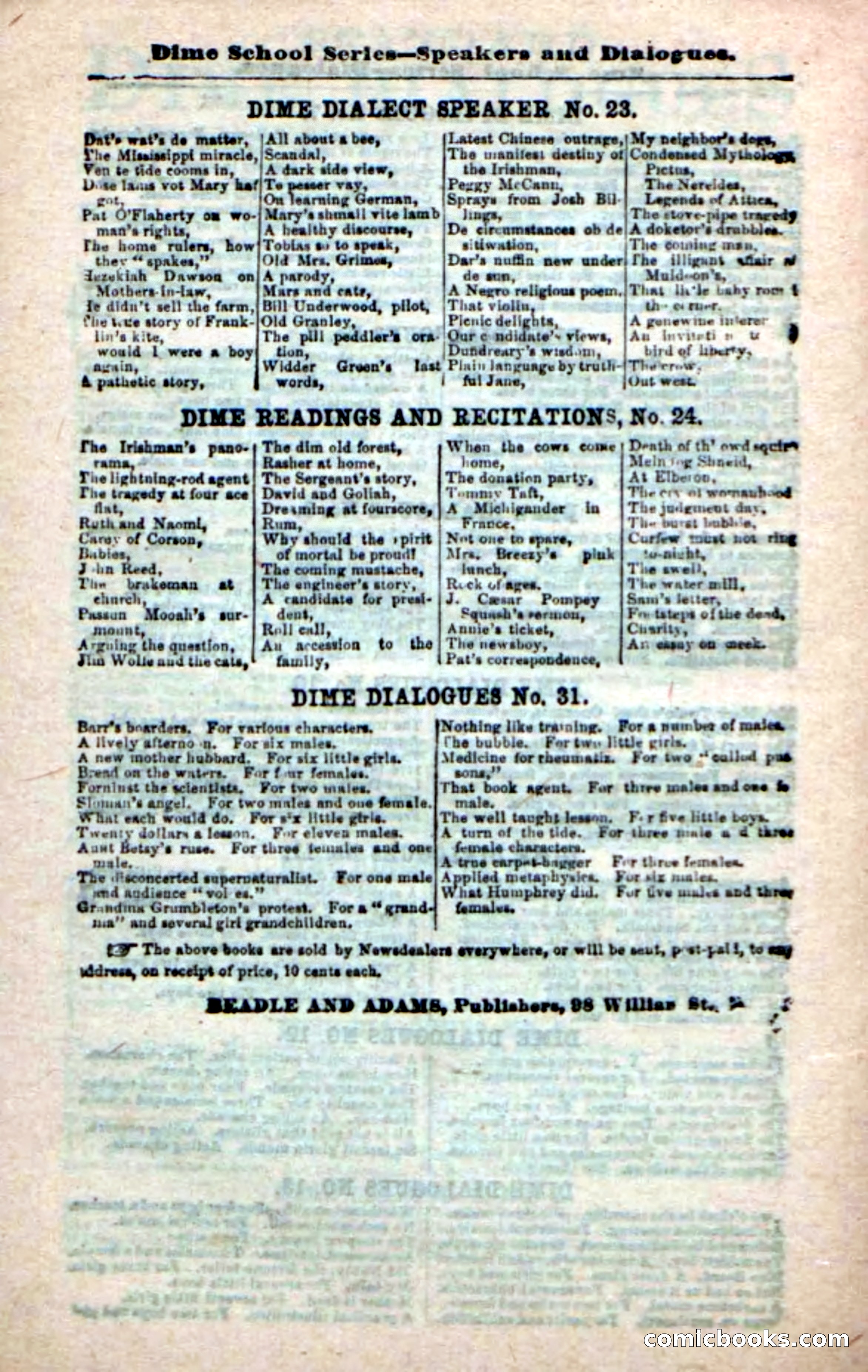 Beadle's New Dime Novels: Carson, the Guide — page 98 of 100