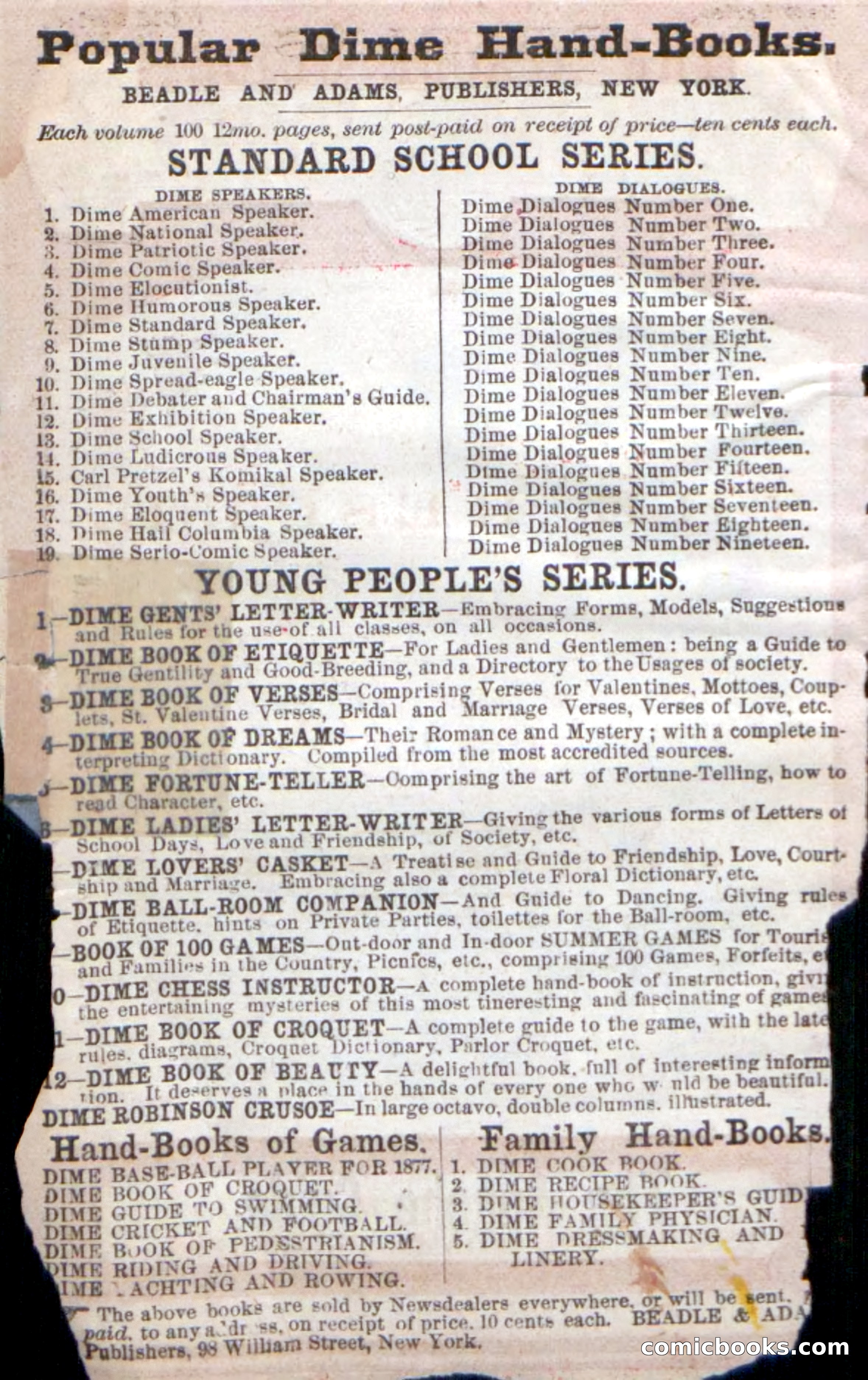 Beadle's New Dime Novels: The Apache Guide — page 2 of 100