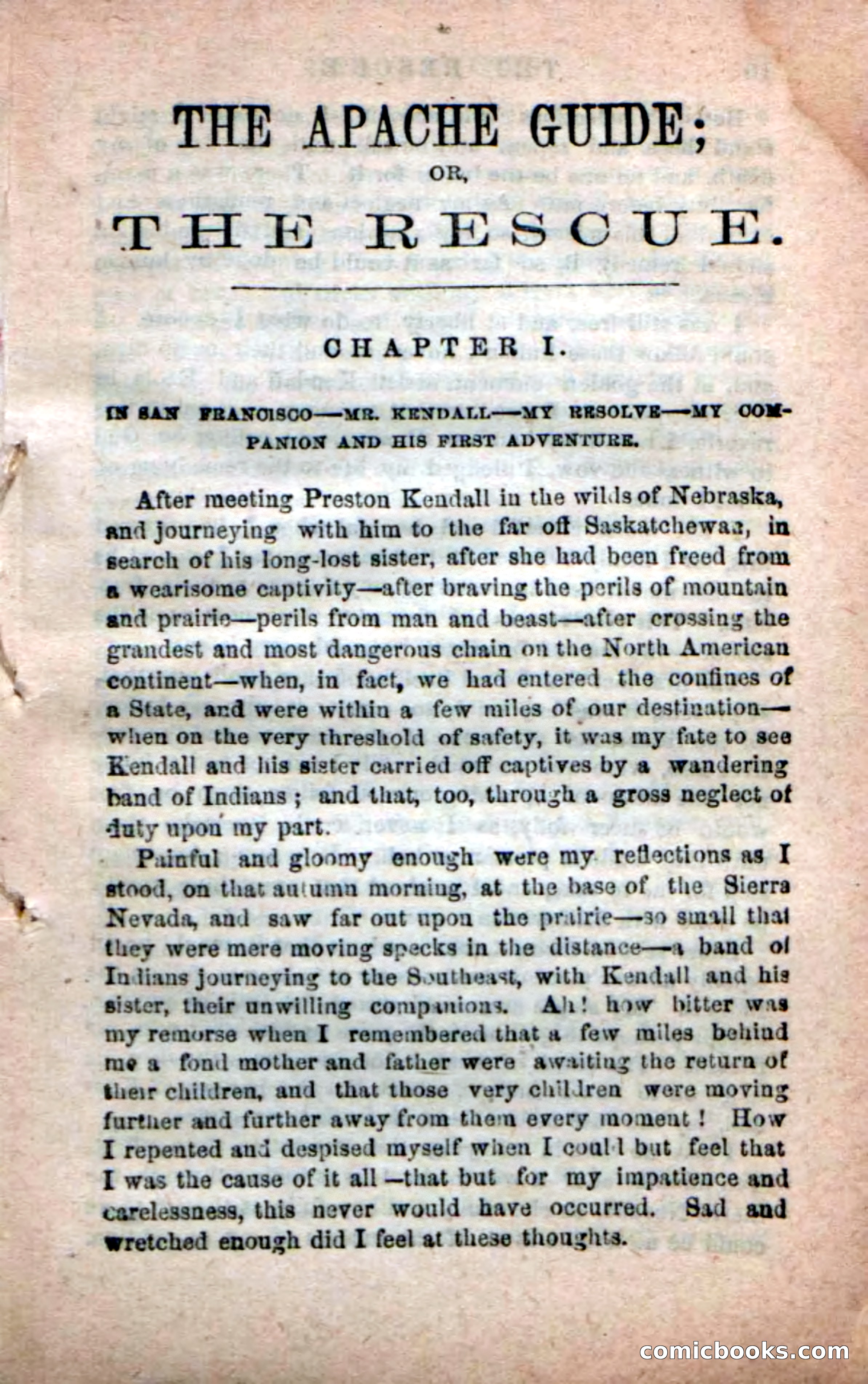 Beadle's New Dime Novels: The Apache Guide — page 5 of 100