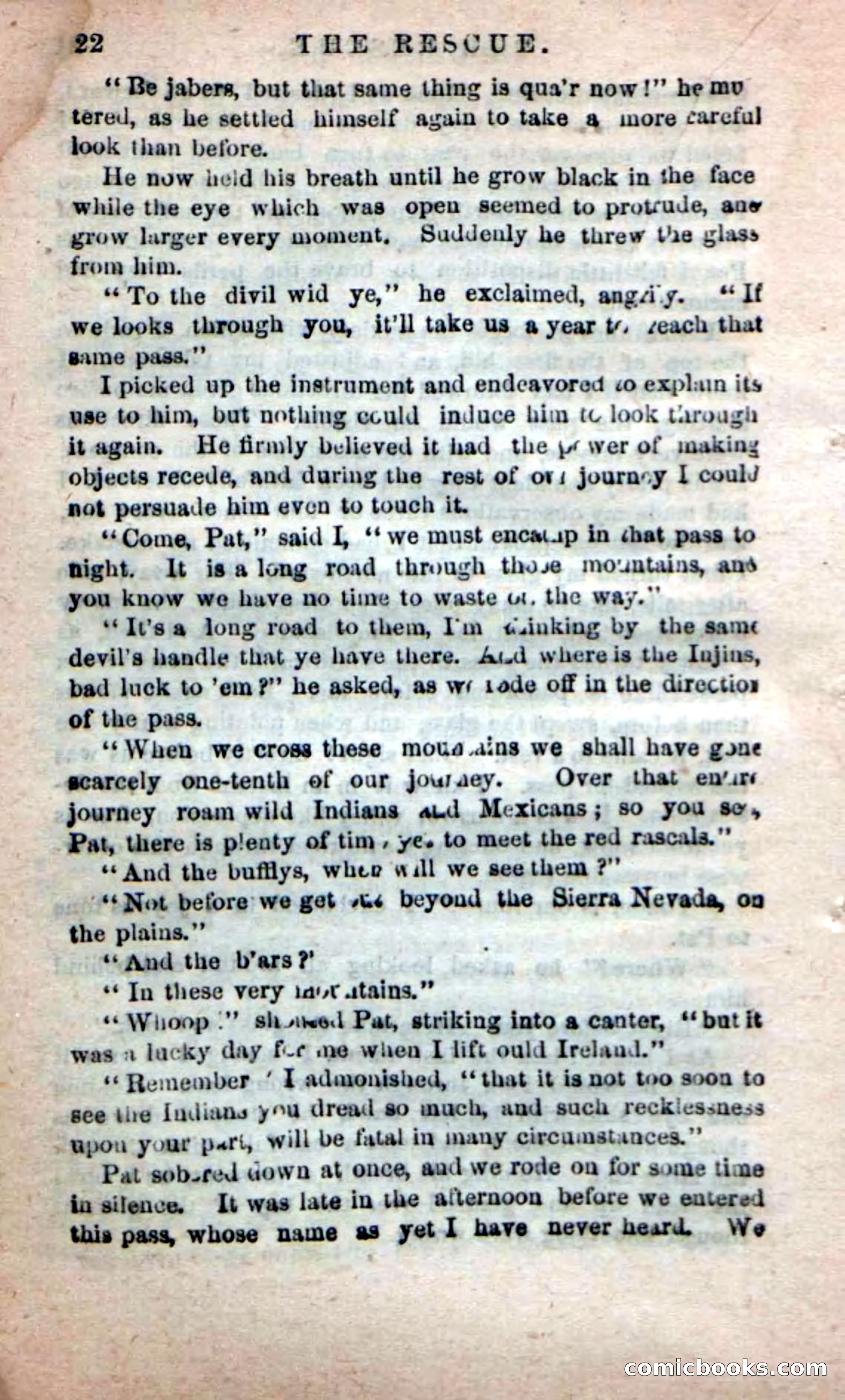 Beadle's New Dime Novels: The Apache Guide — page 18 of 100