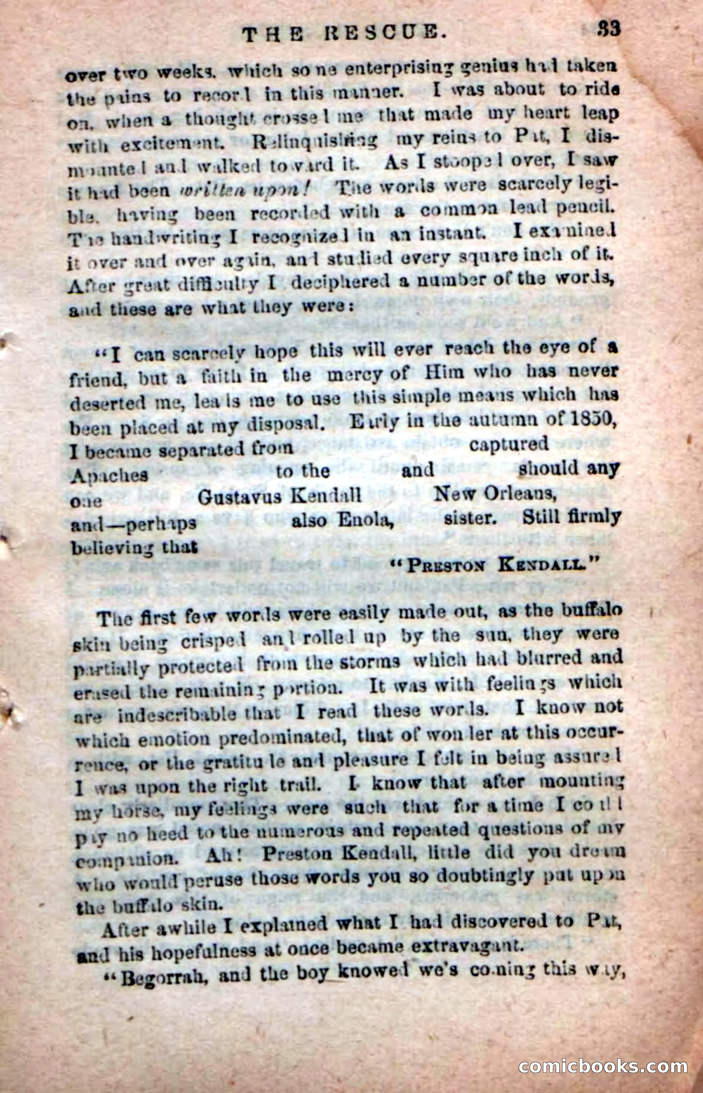 Beadle's New Dime Novels: The Apache Guide — page 29 of 100