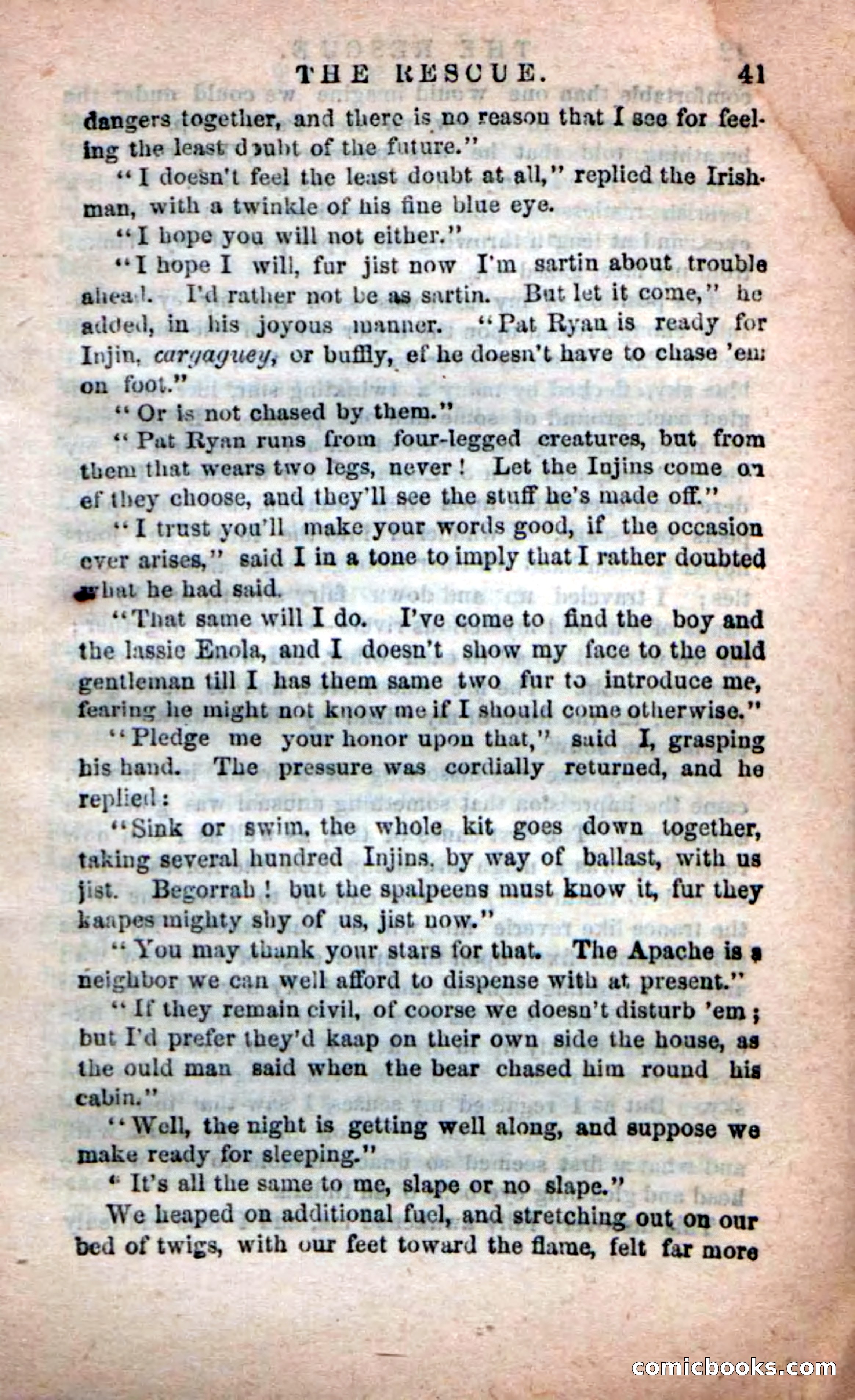 Beadle's New Dime Novels: The Apache Guide — page 37 of 100