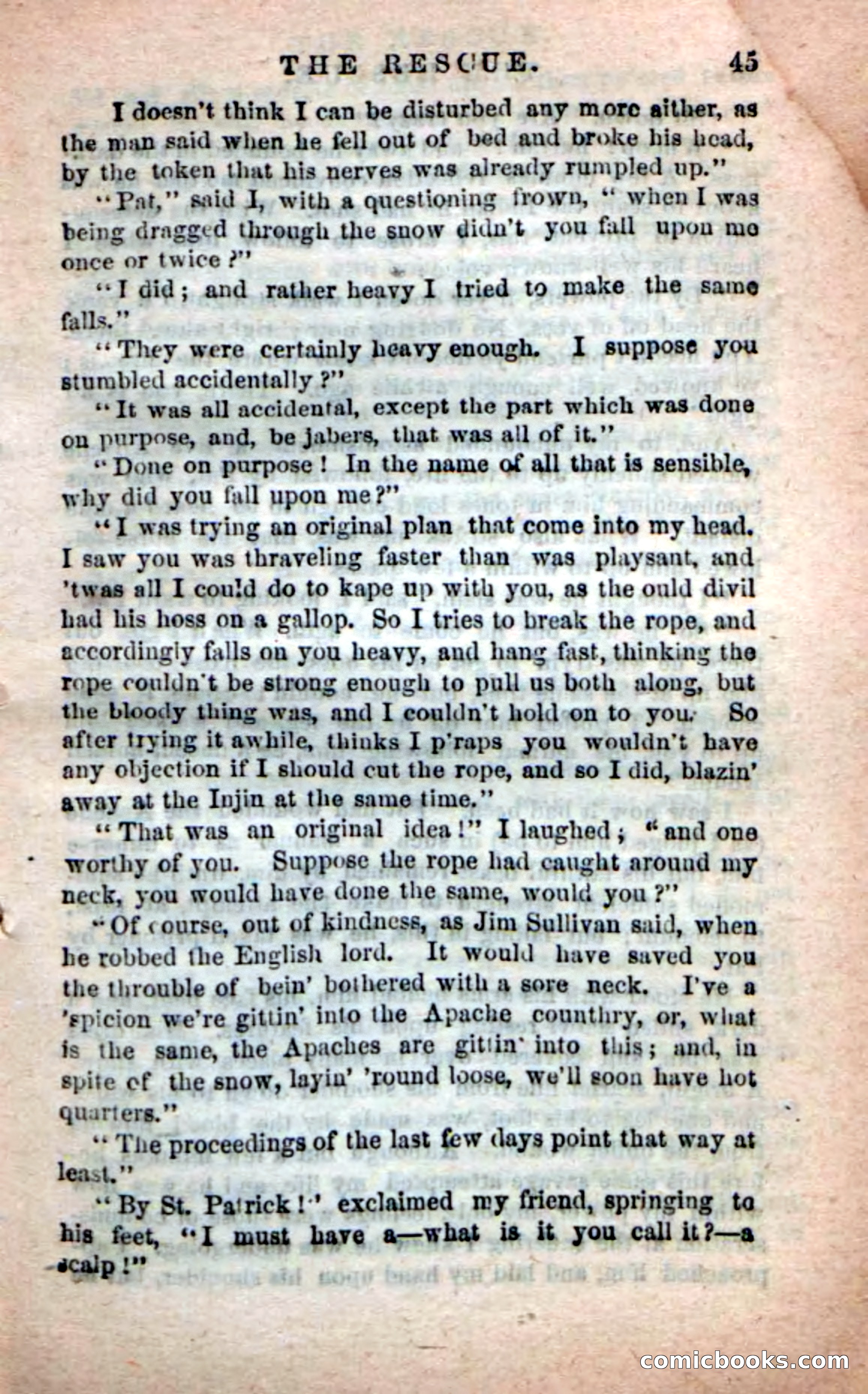 Beadle's New Dime Novels: The Apache Guide — page 41 of 100