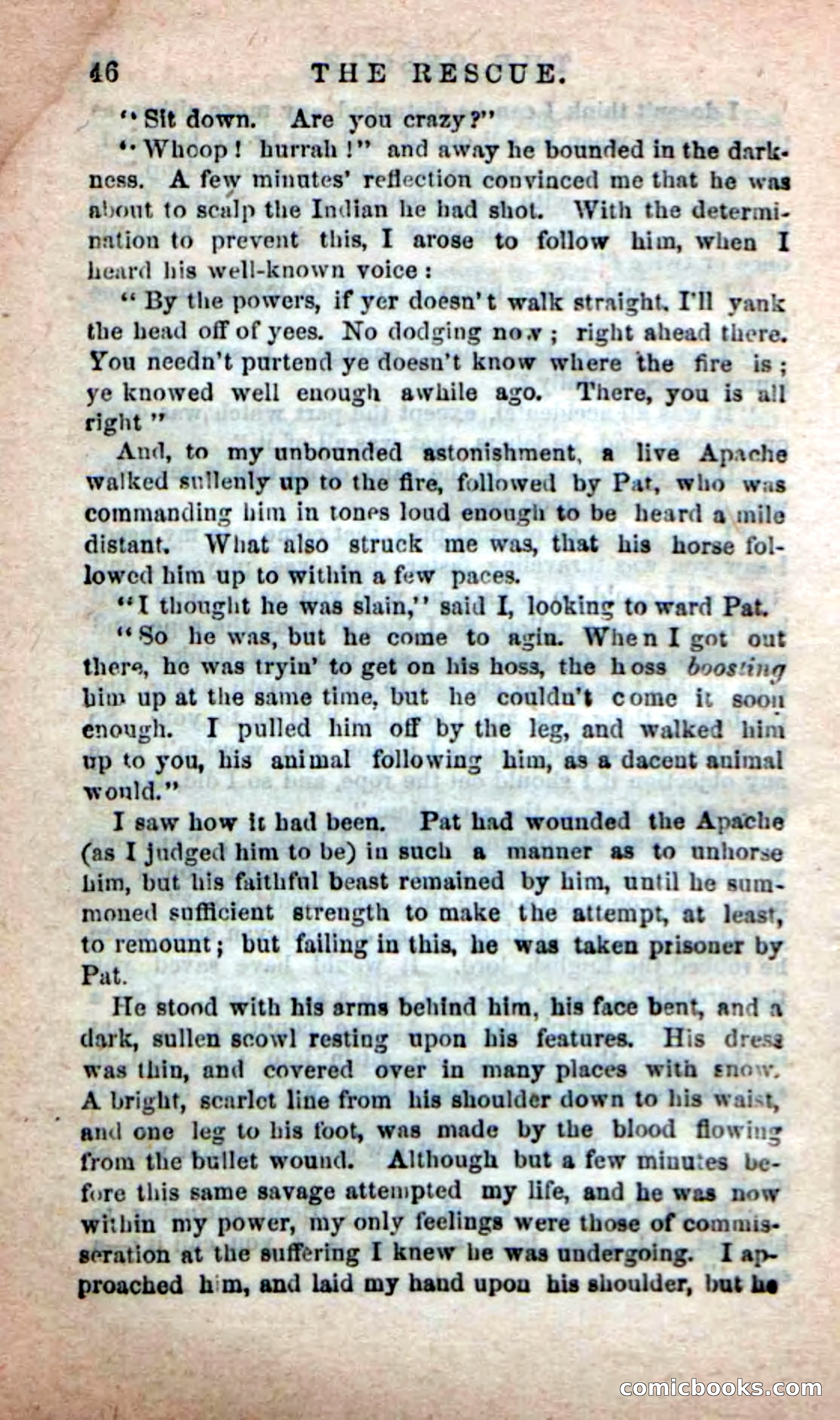 Beadle's New Dime Novels: The Apache Guide — page 42 of 100