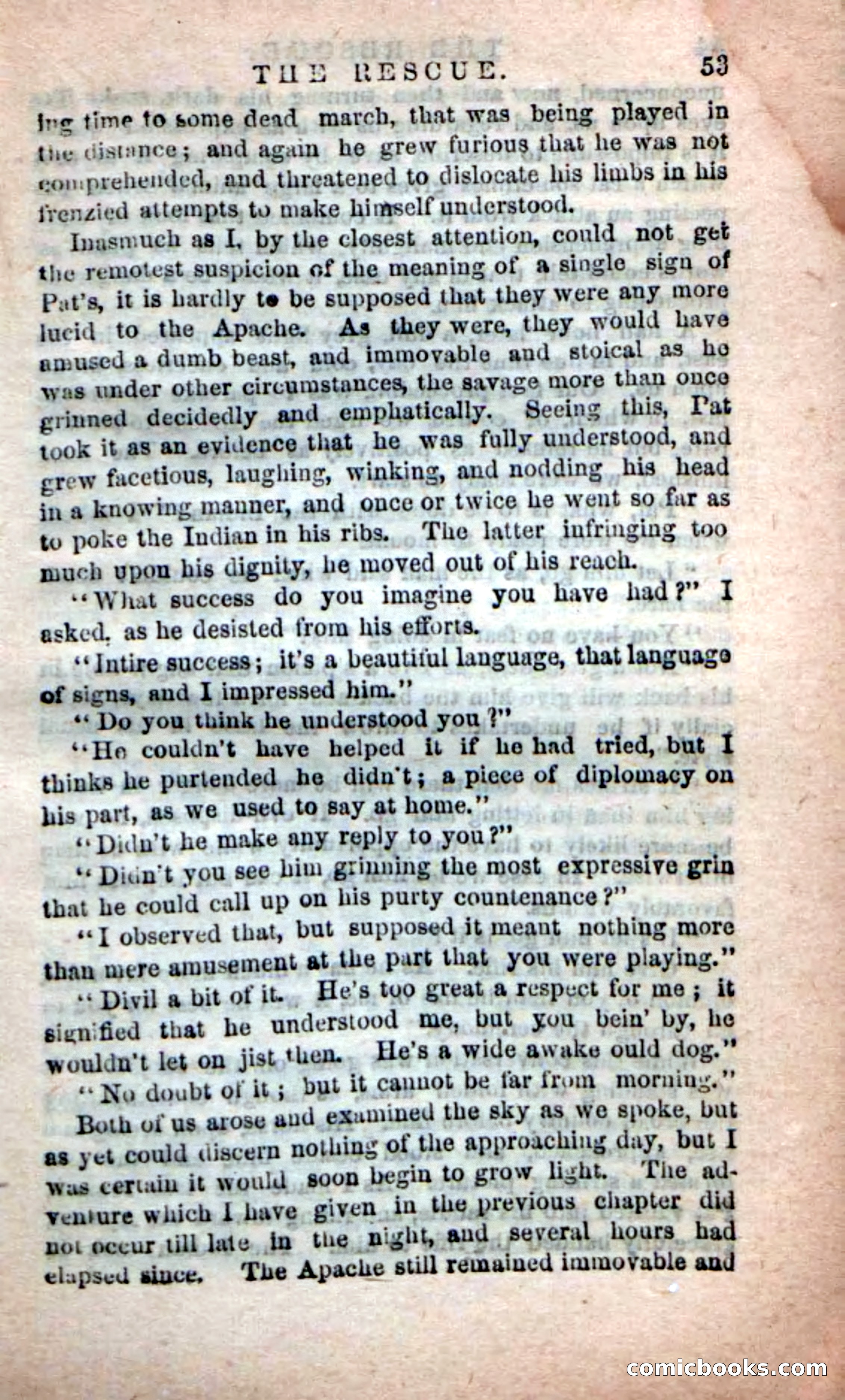 Beadle's New Dime Novels: The Apache Guide — page 49 of 100