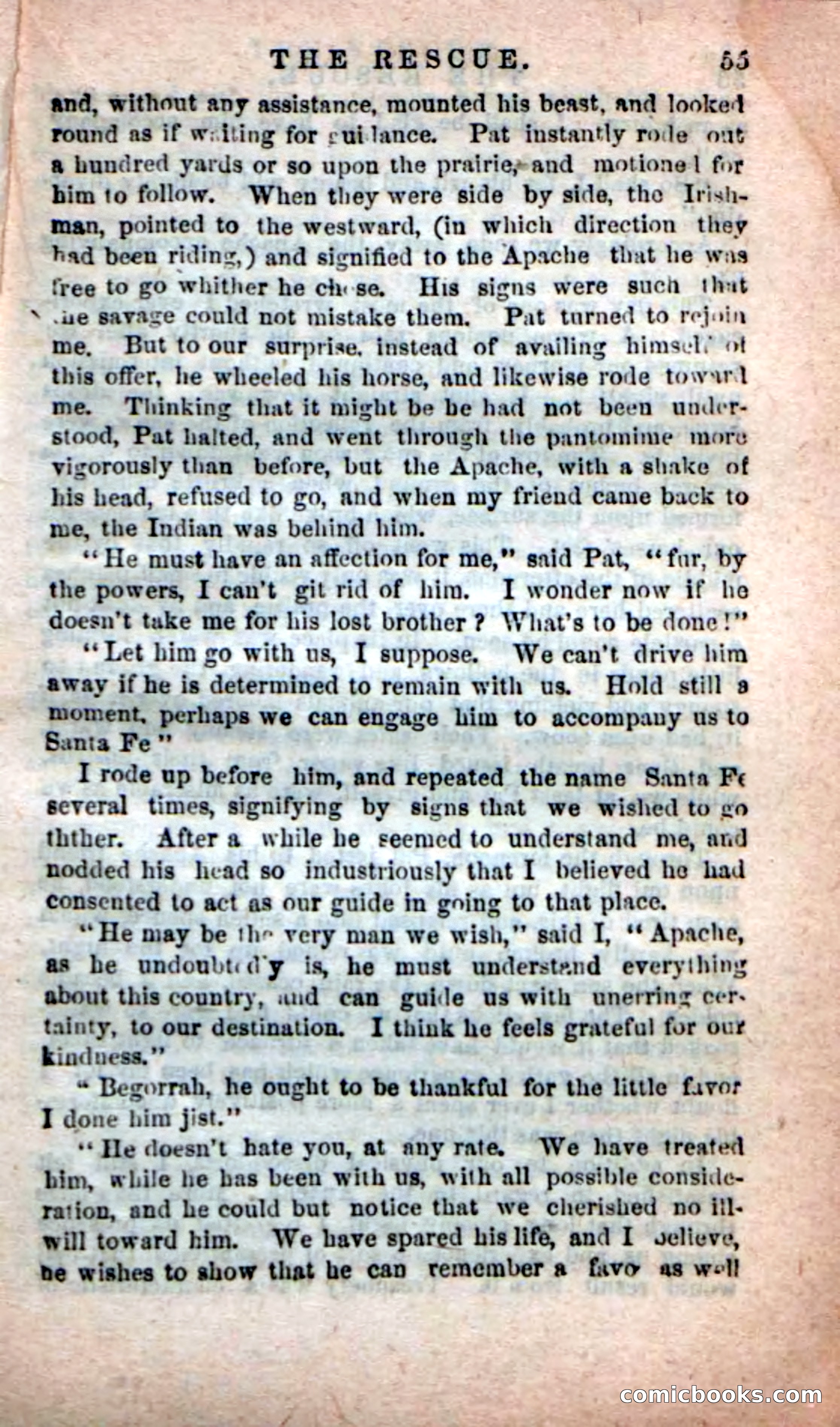 Beadle's New Dime Novels: The Apache Guide — page 51 of 100