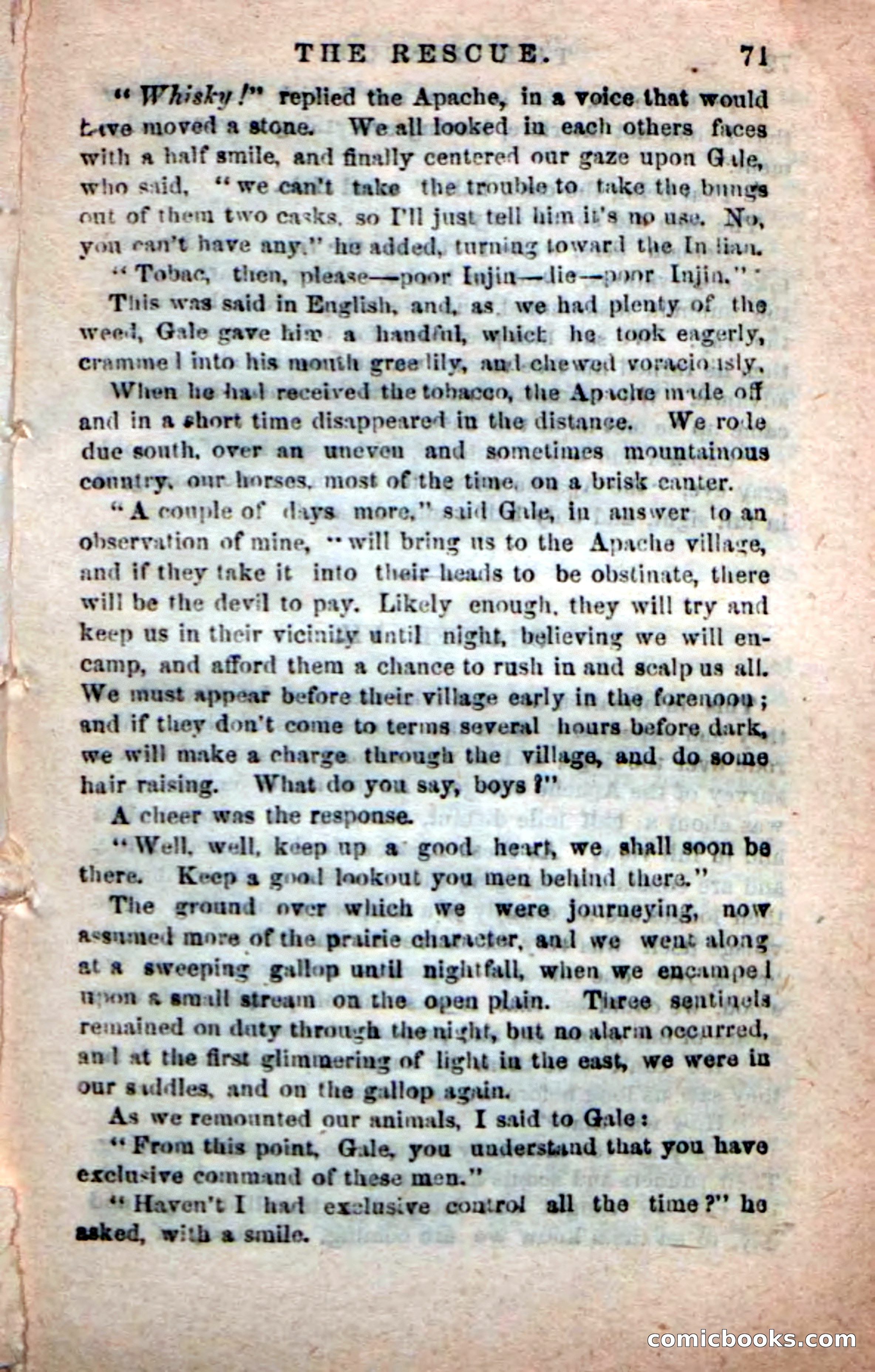 Beadle's New Dime Novels: The Apache Guide — page 67 of 100