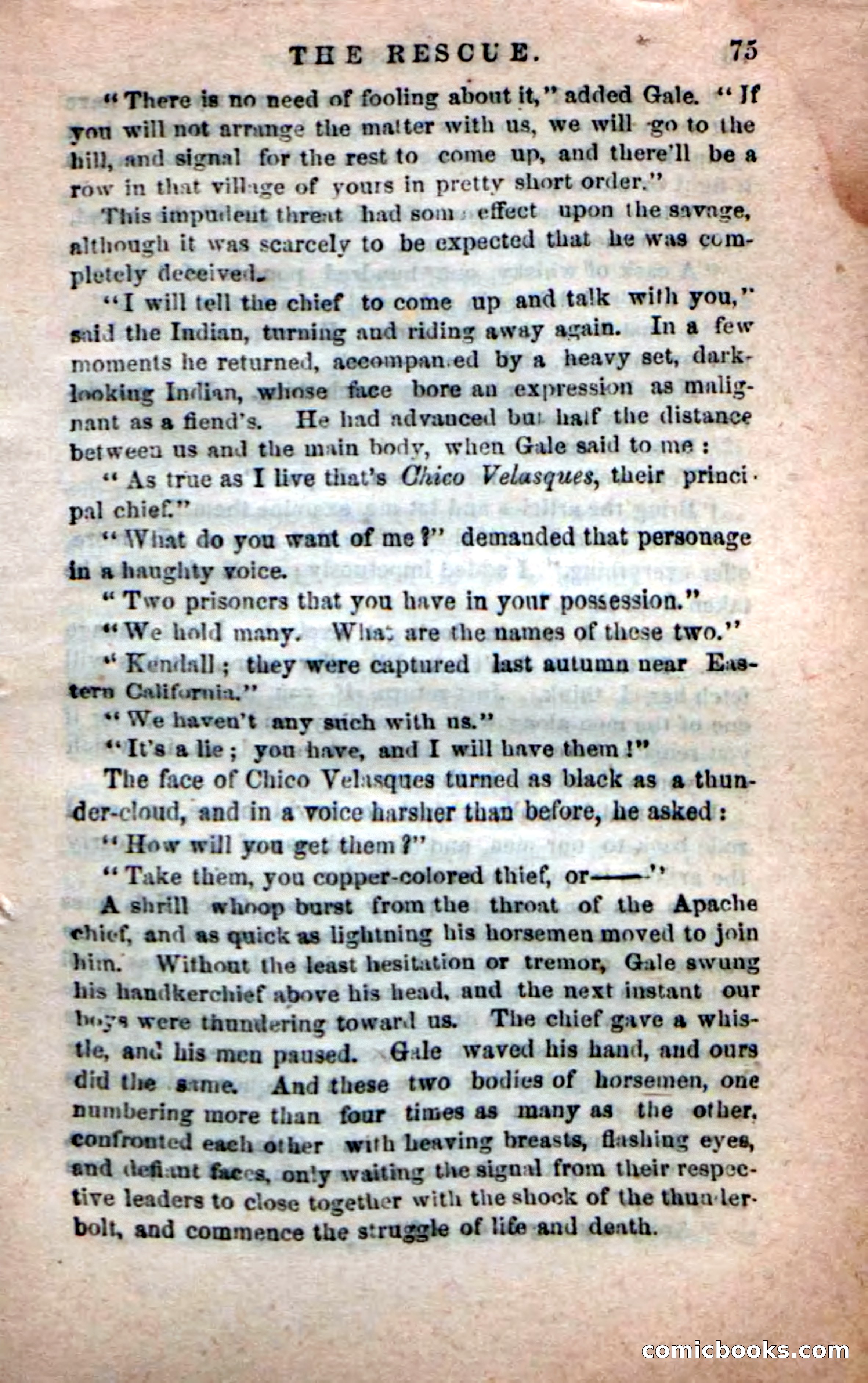 Beadle's New Dime Novels: The Apache Guide — page 71 of 100