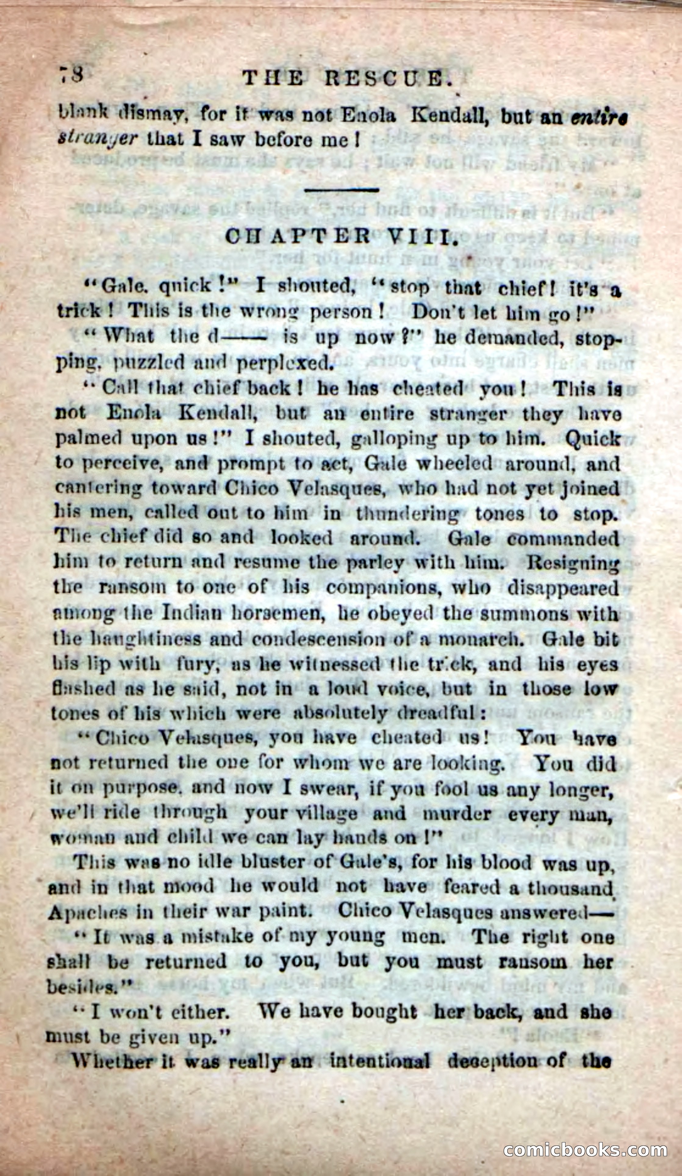 Beadle's New Dime Novels: The Apache Guide — page 74 of 100