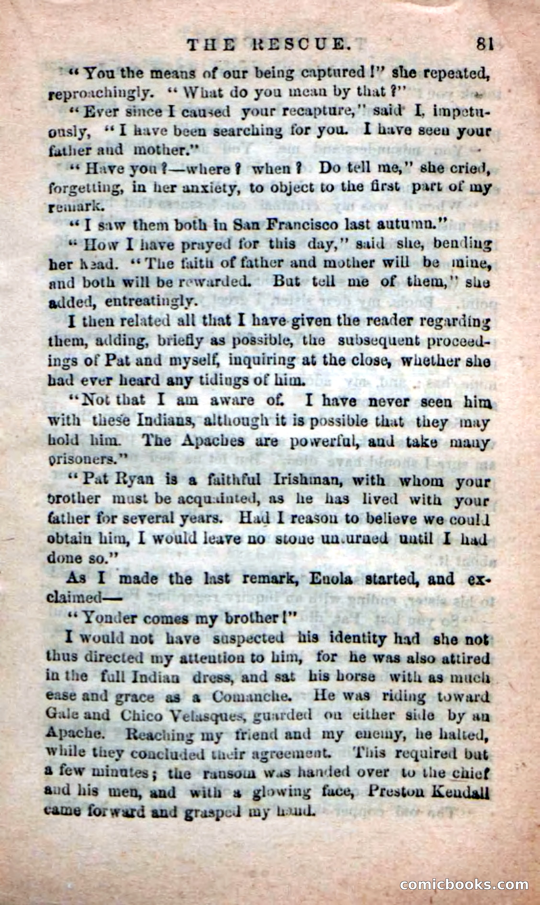 Beadle's New Dime Novels: The Apache Guide — page 77 of 100