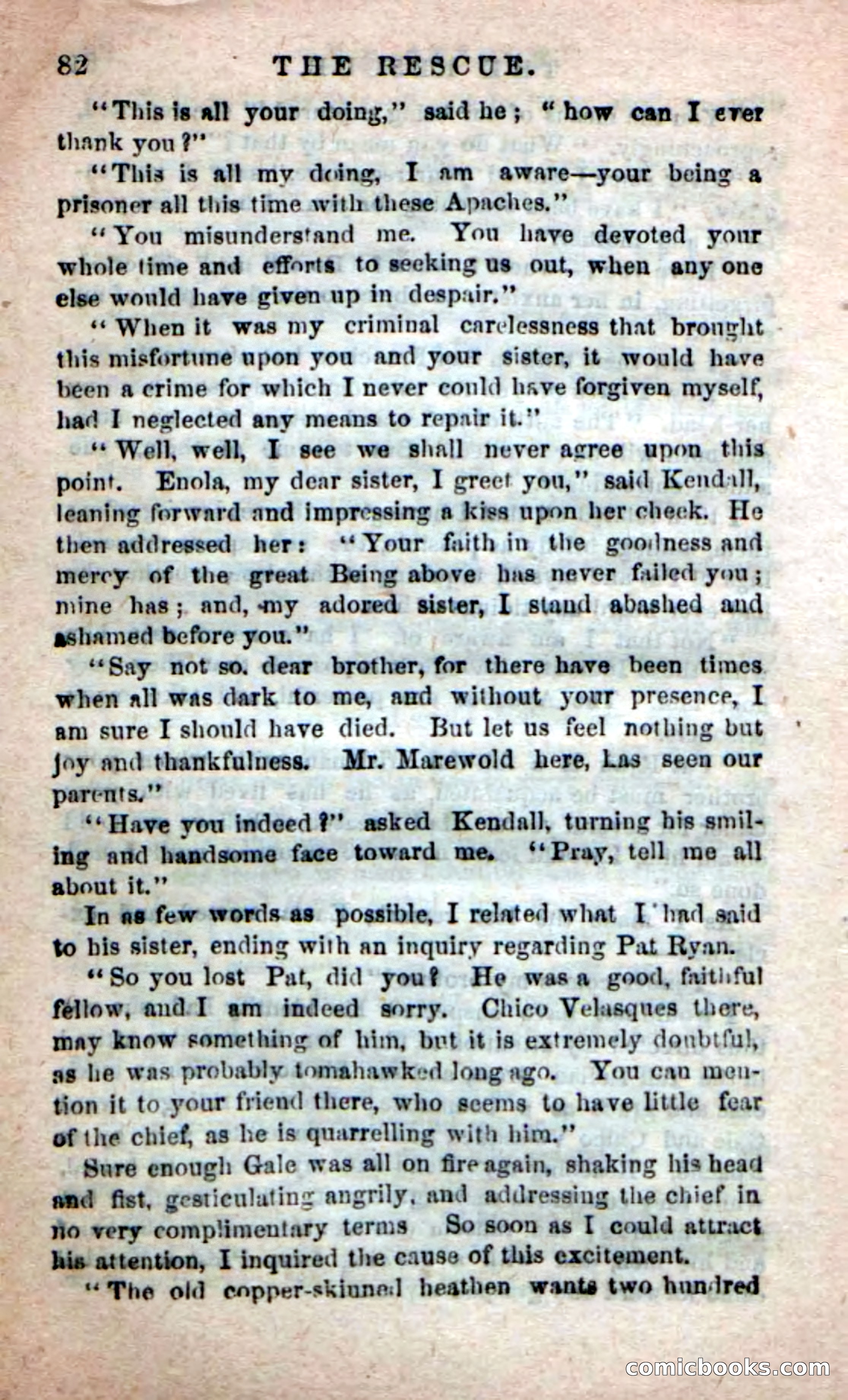 Beadle's New Dime Novels: The Apache Guide — page 78 of 100