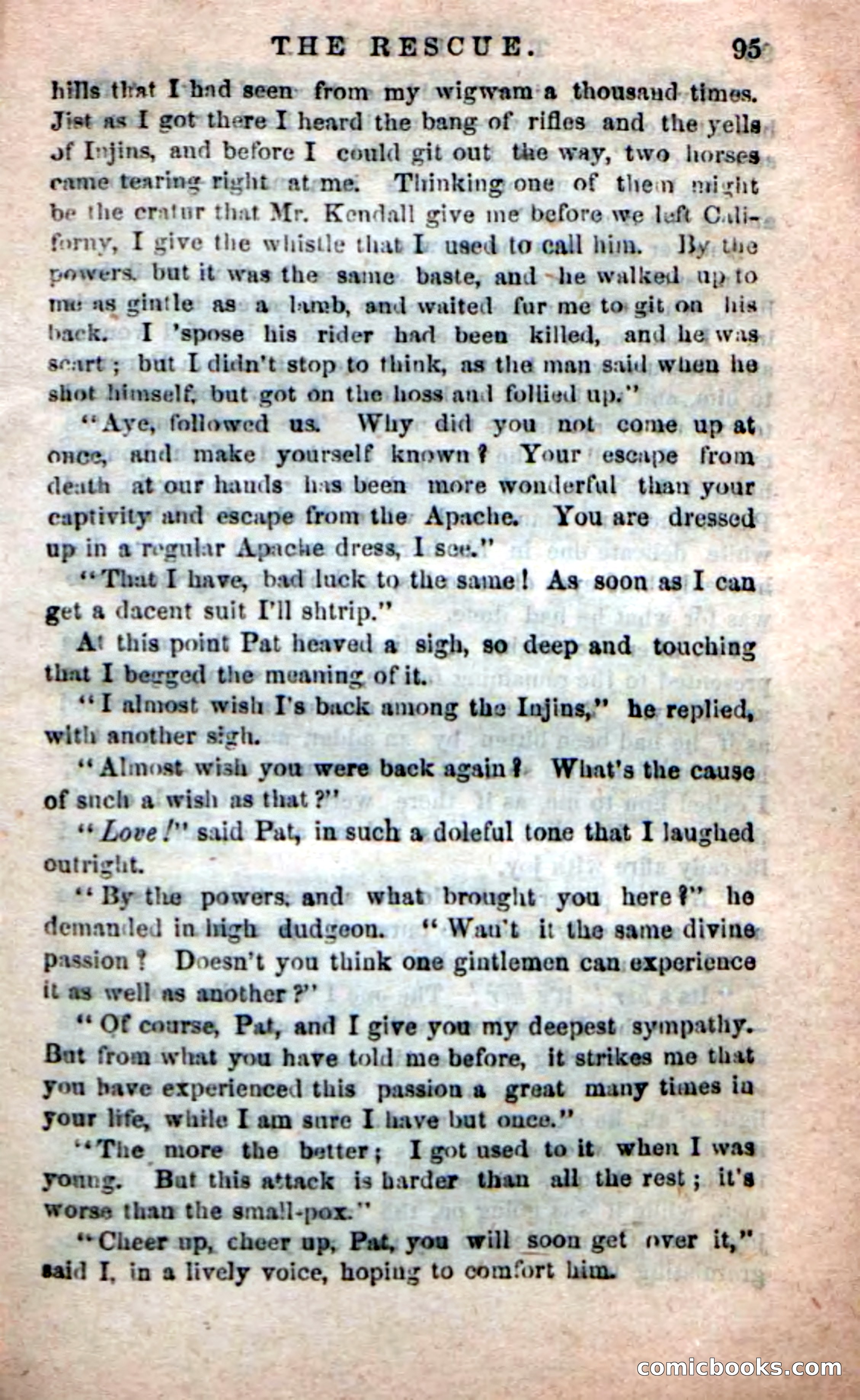 Beadle's New Dime Novels: The Apache Guide — page 91 of 100