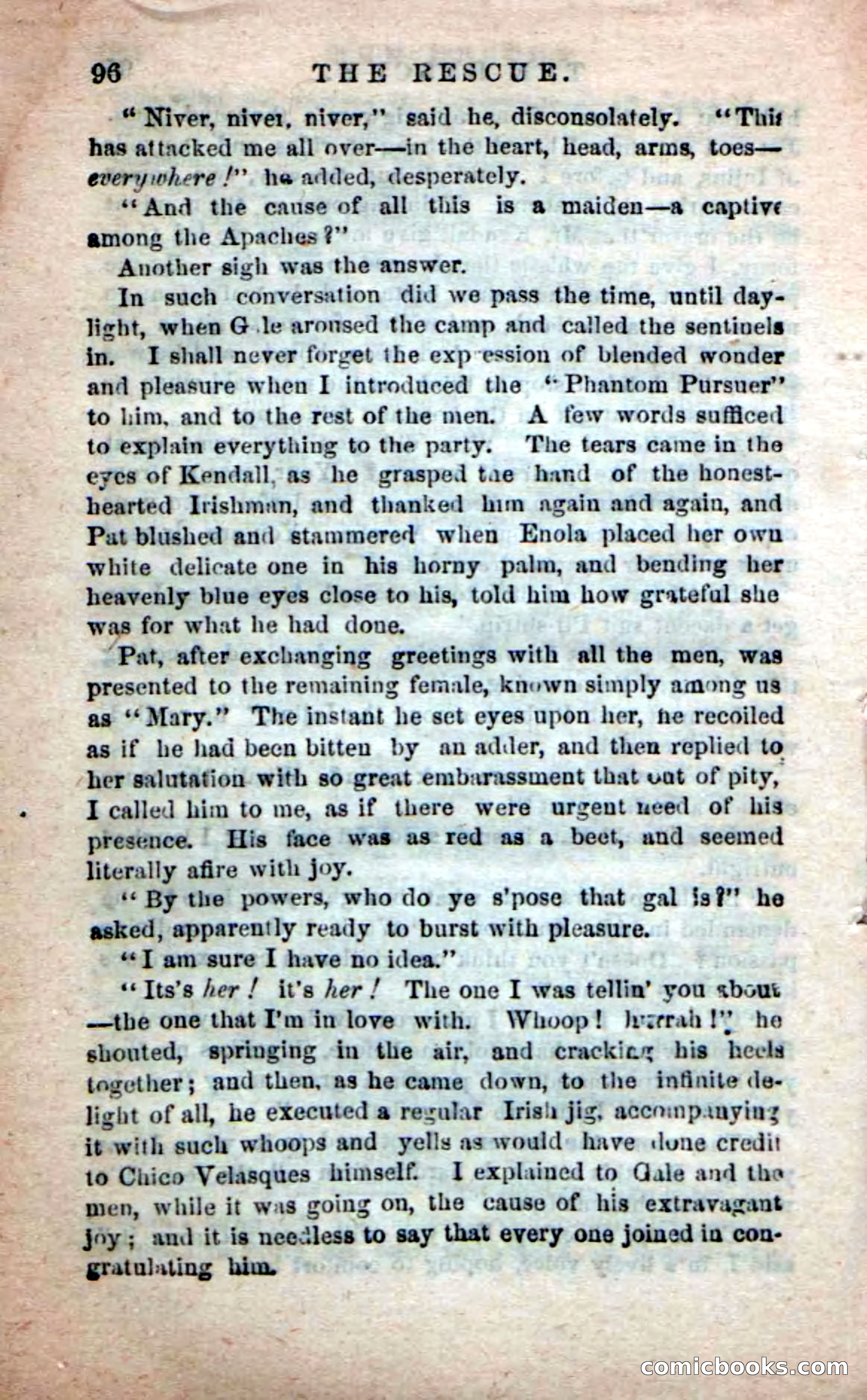 Beadle's New Dime Novels: The Apache Guide — page 92 of 100
