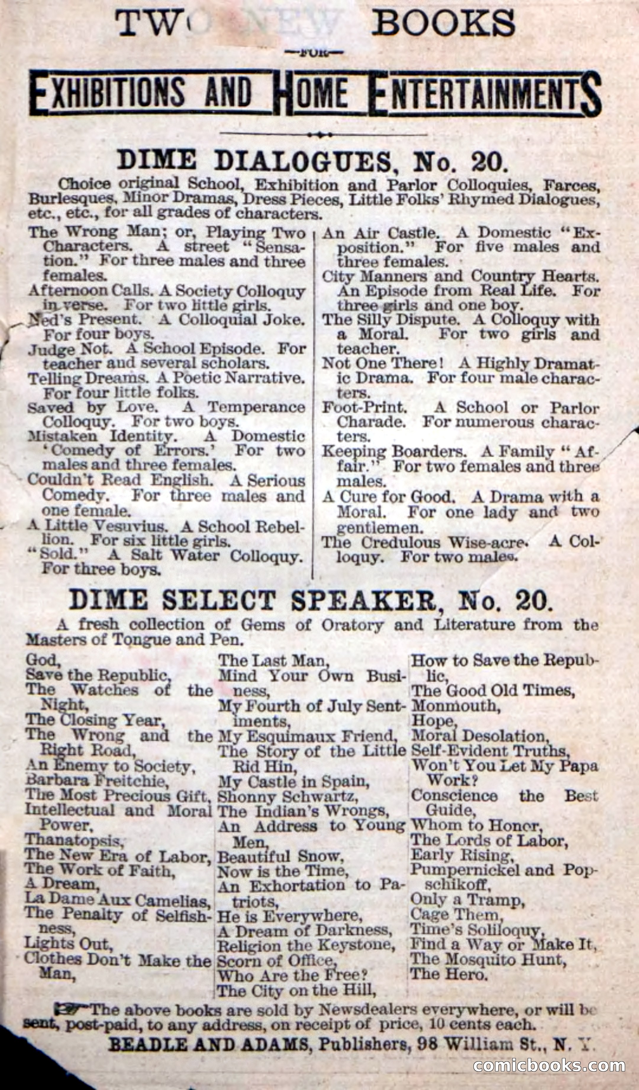 Beadle's New Dime Novels: The Apache Guide — page 99 of 100
