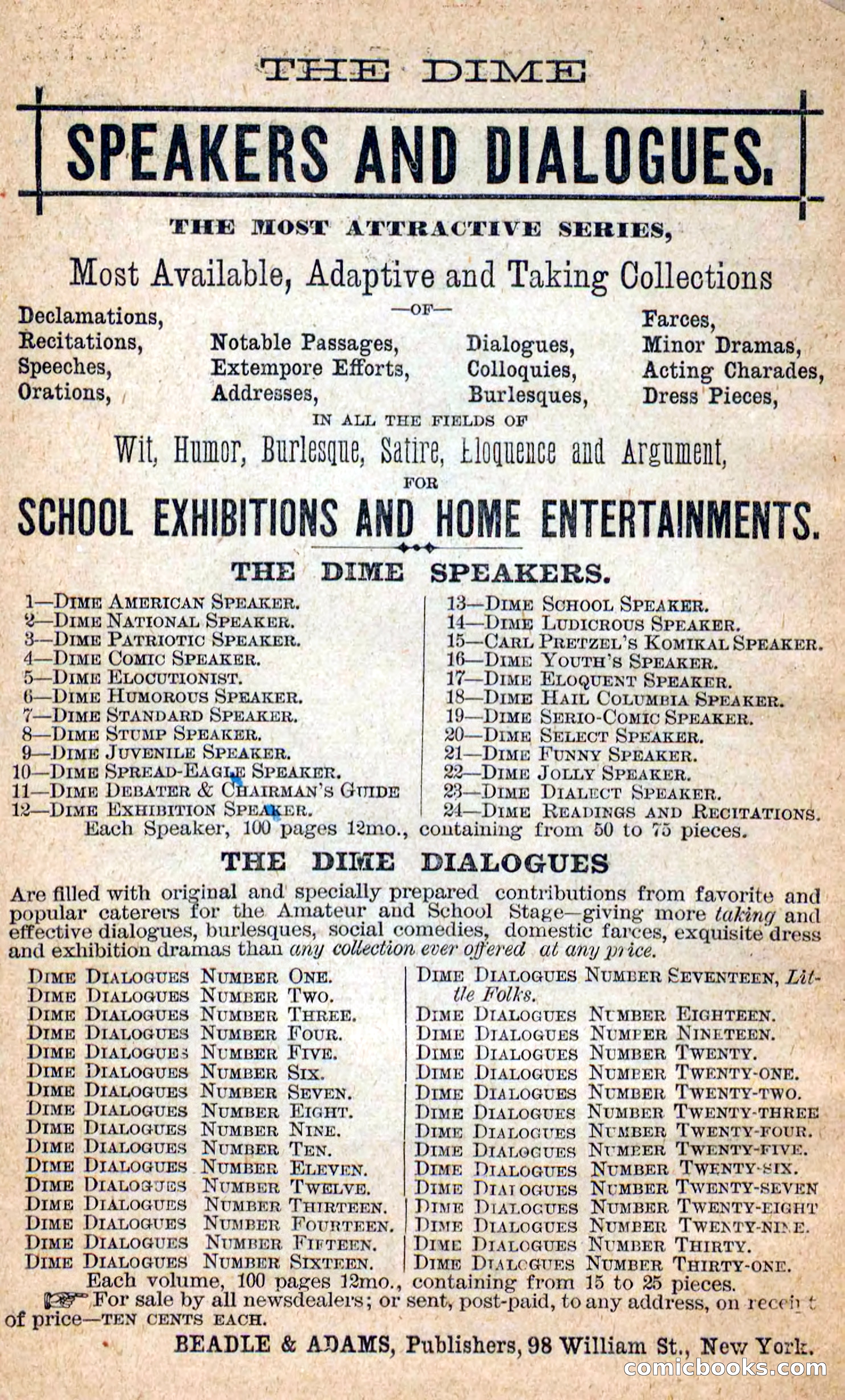 Beadle's New Dime Novels: The Dog Trailer — page 2 of 101